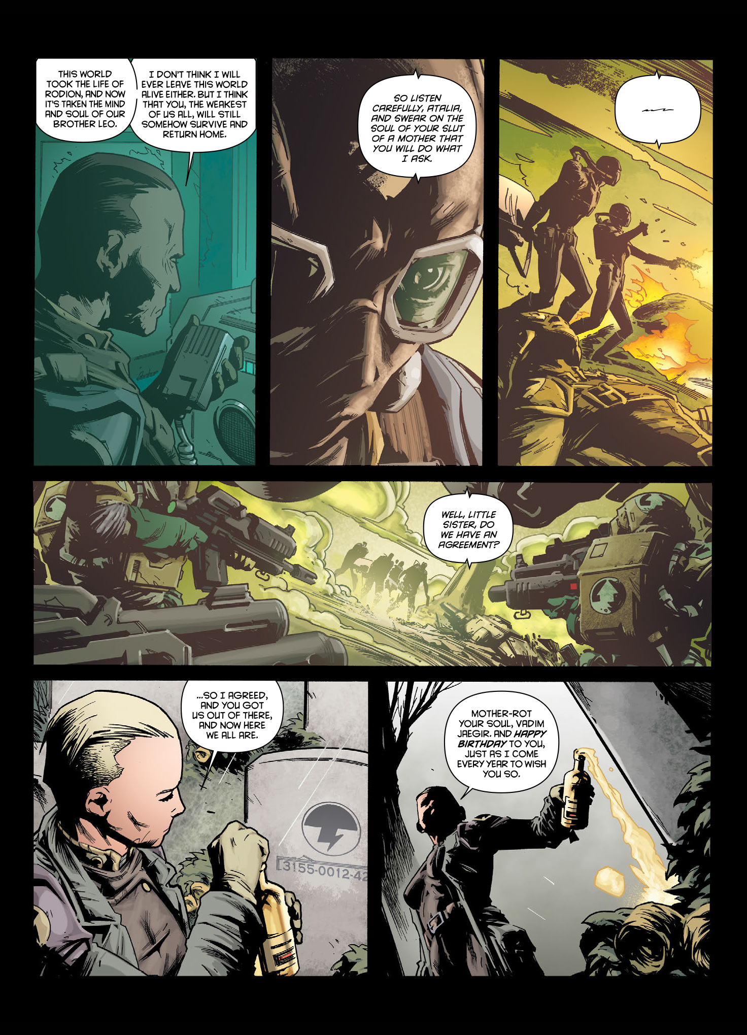 Read online Jaegir: Beasts Within comic -  Issue # TPB - 76