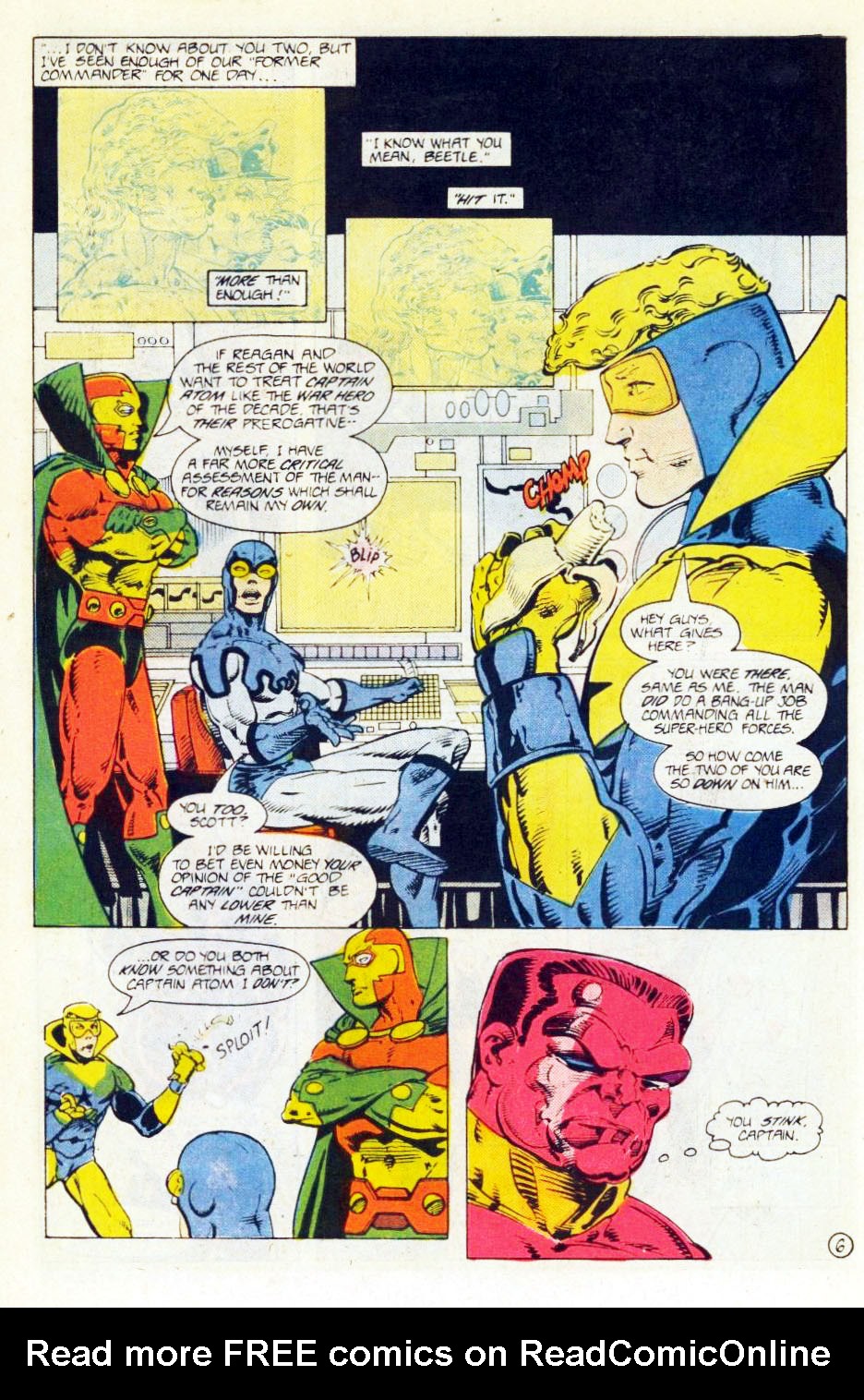 Read online Captain Atom (1987) comic -  Issue #25 - 7
