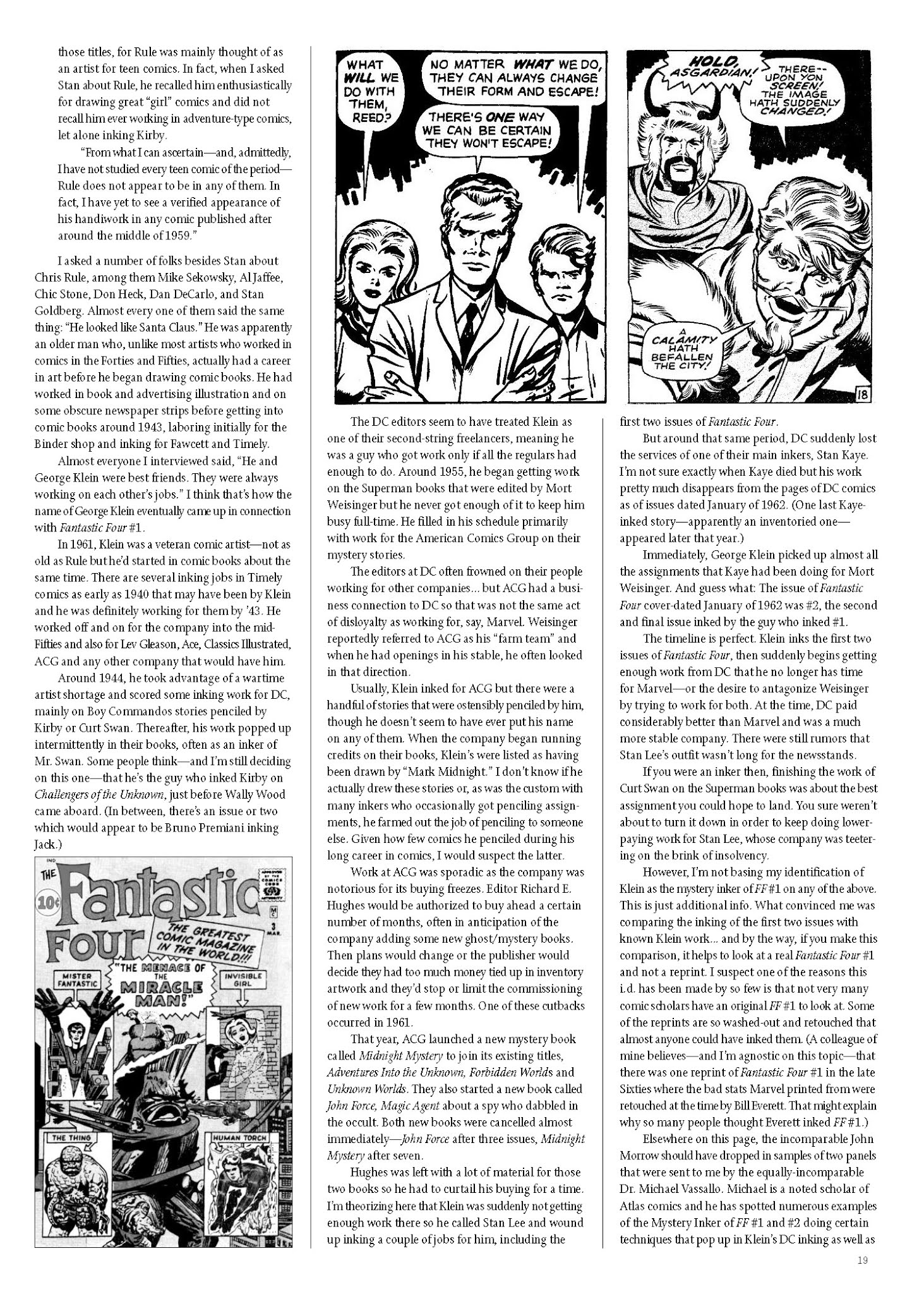 Read online The Jack Kirby Collector comic -  Issue #47 - 20
