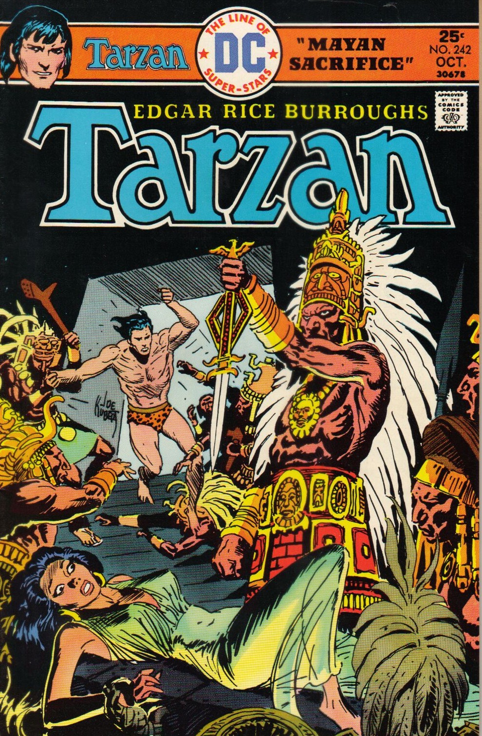 Read online Tarzan (1972) comic -  Issue #242 - 1