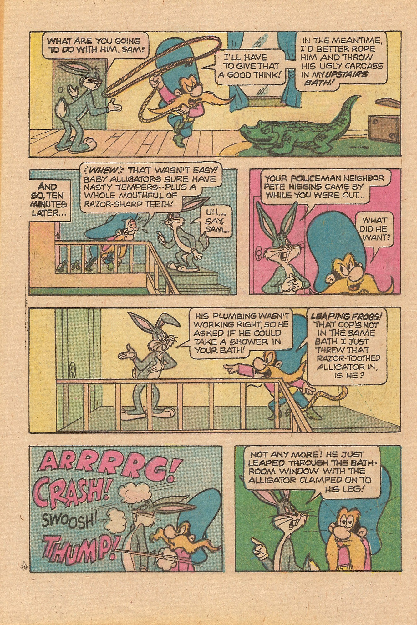 Read online Yosemite Sam and Bugs Bunny comic -  Issue #24 - 28