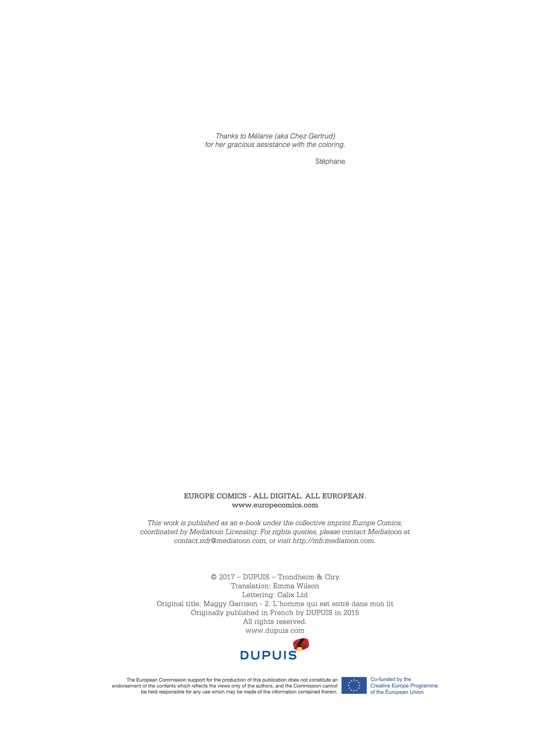 Read online Maggy Garrisson comic -  Issue #2 - 49