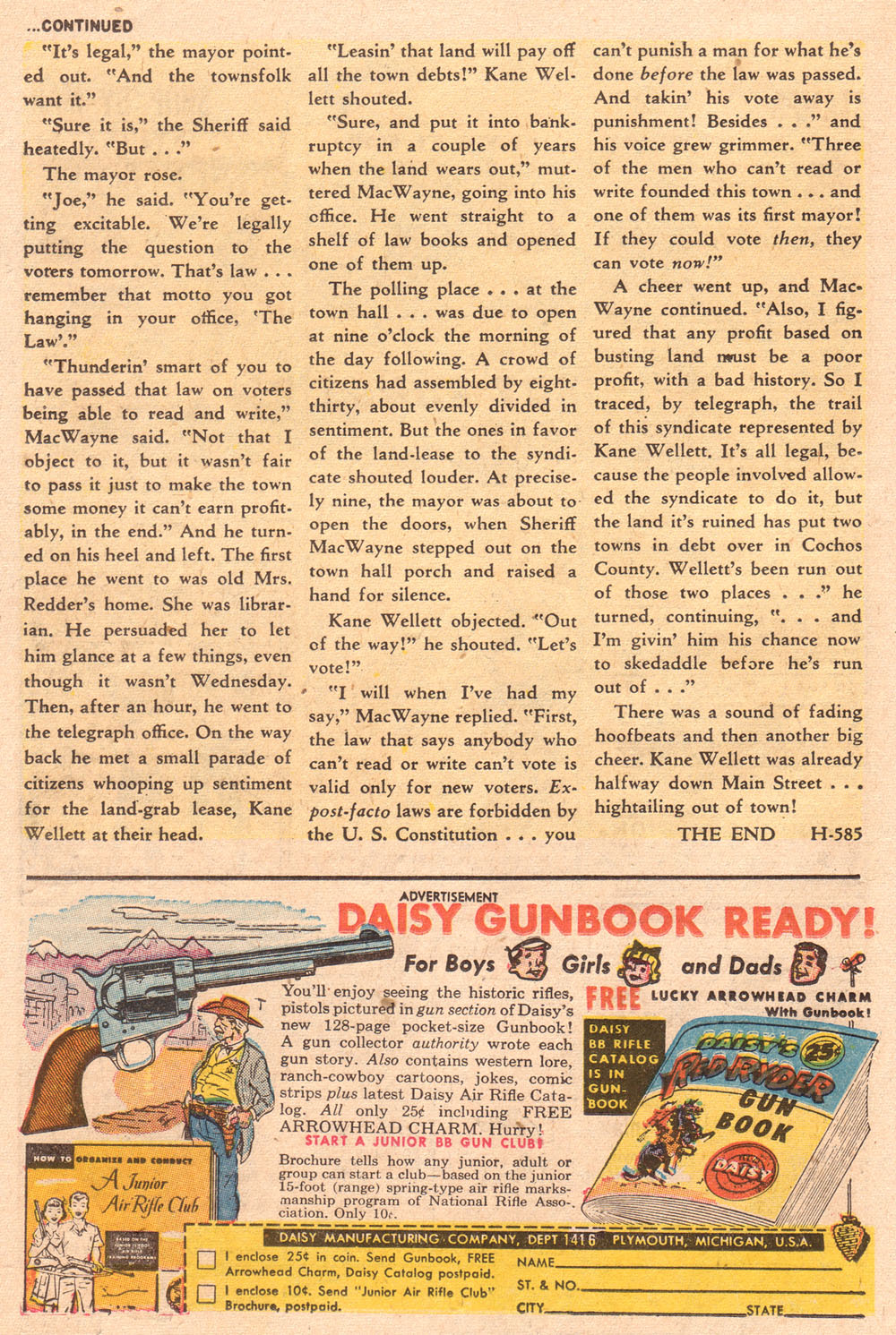 Read online Annie Oakley comic -  Issue #9 - 27