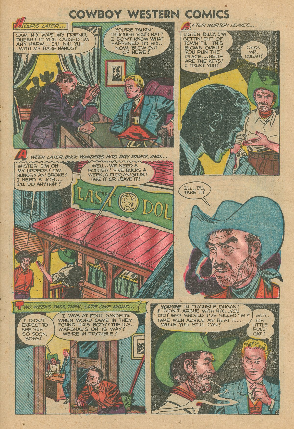 Read online Cowboy Western Heroes comic -  Issue #47 - 23