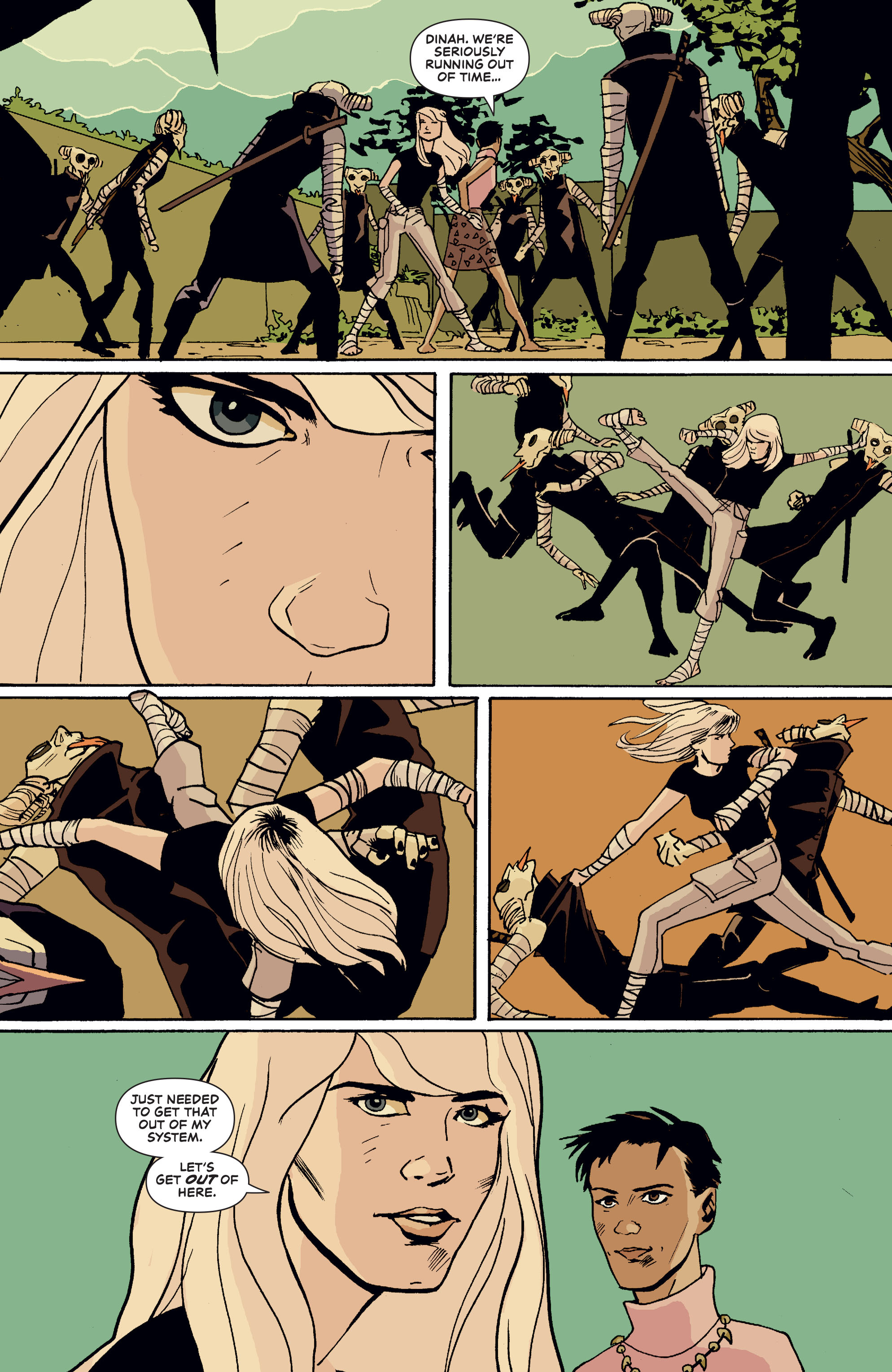Read online Black Canary (2015) comic -  Issue #8 - 20
