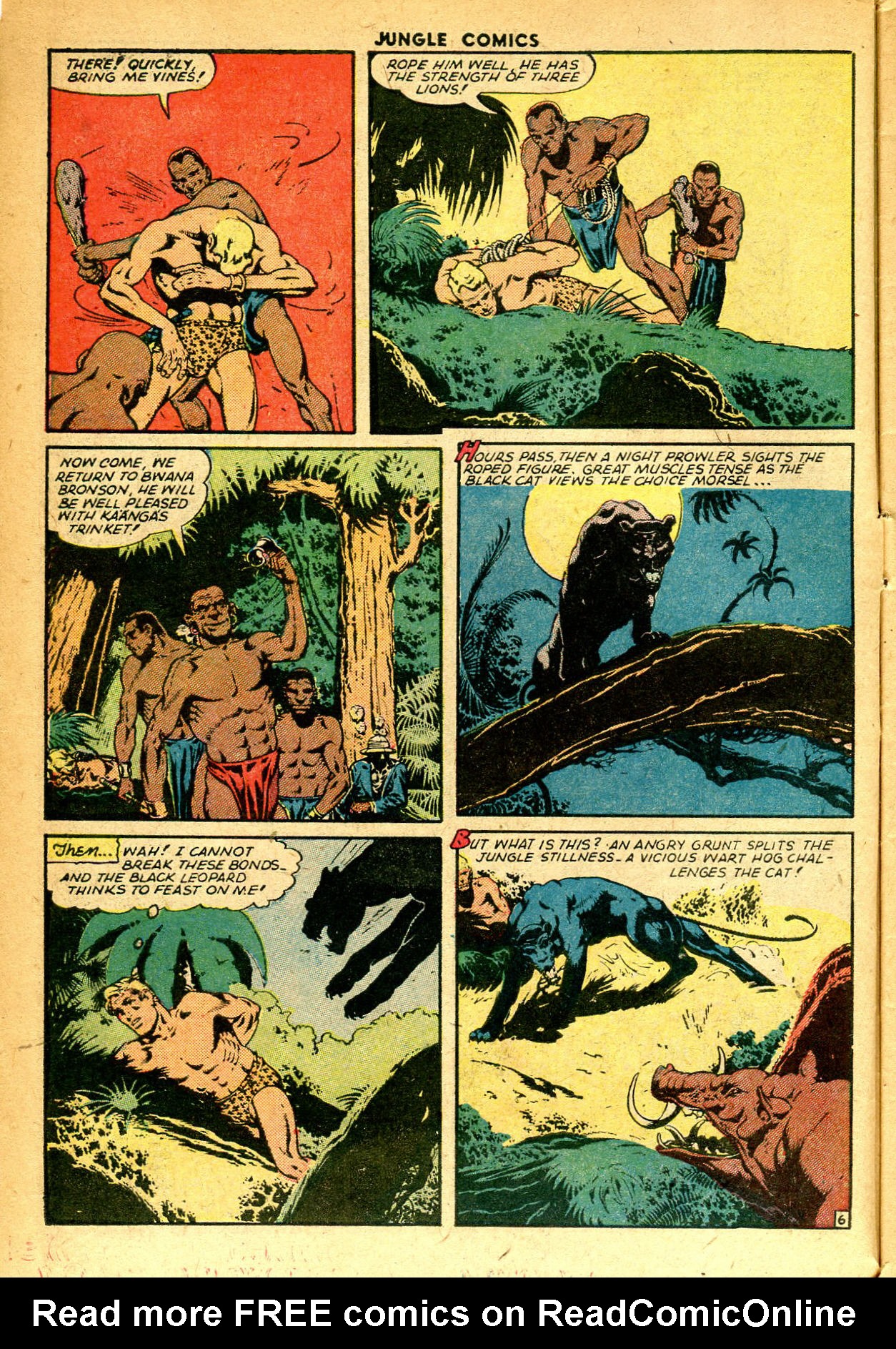 Read online Jungle Comics comic -  Issue #66 - 8