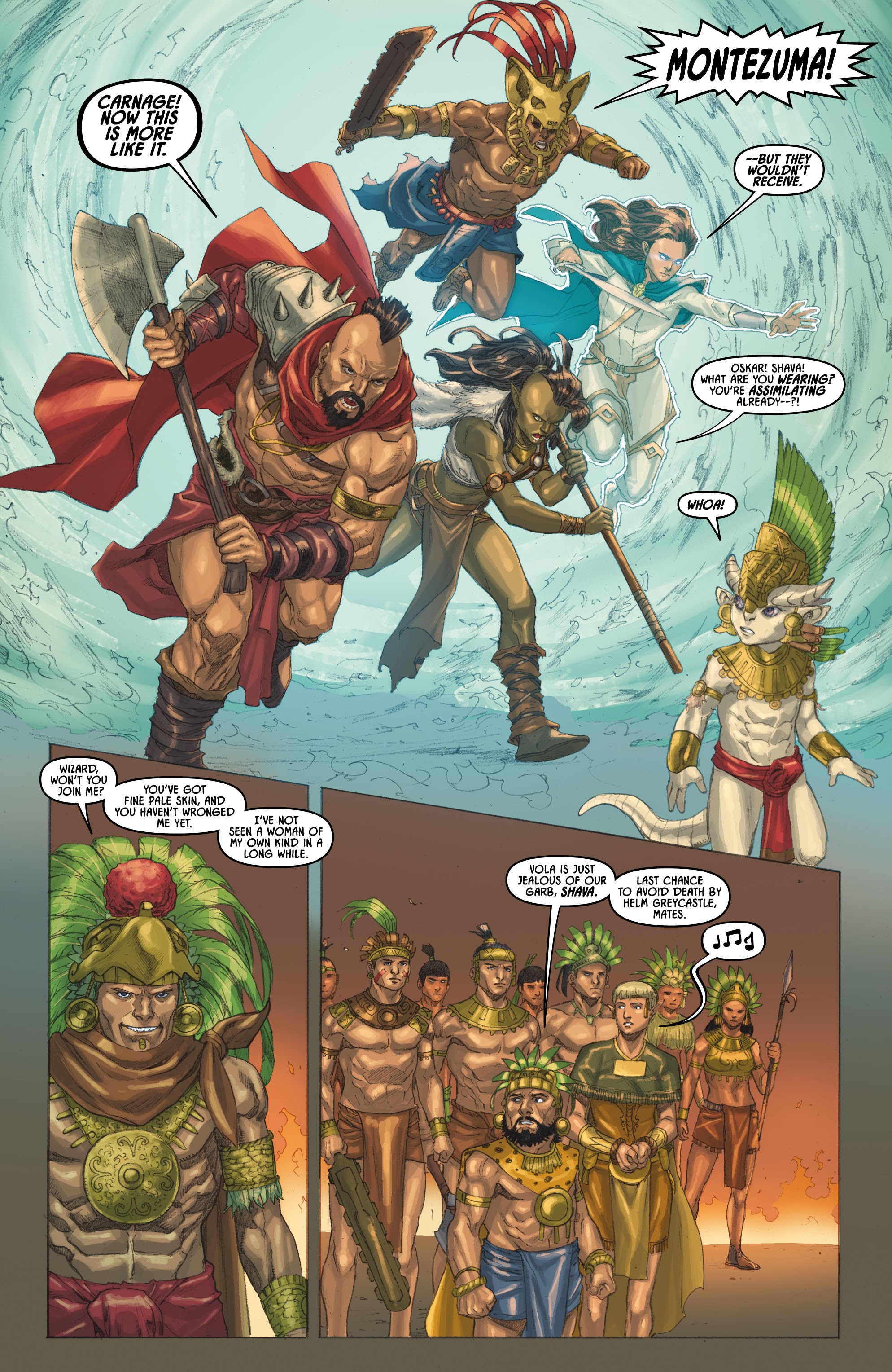 Read online Helm Greycastle comic -  Issue #4 - 19