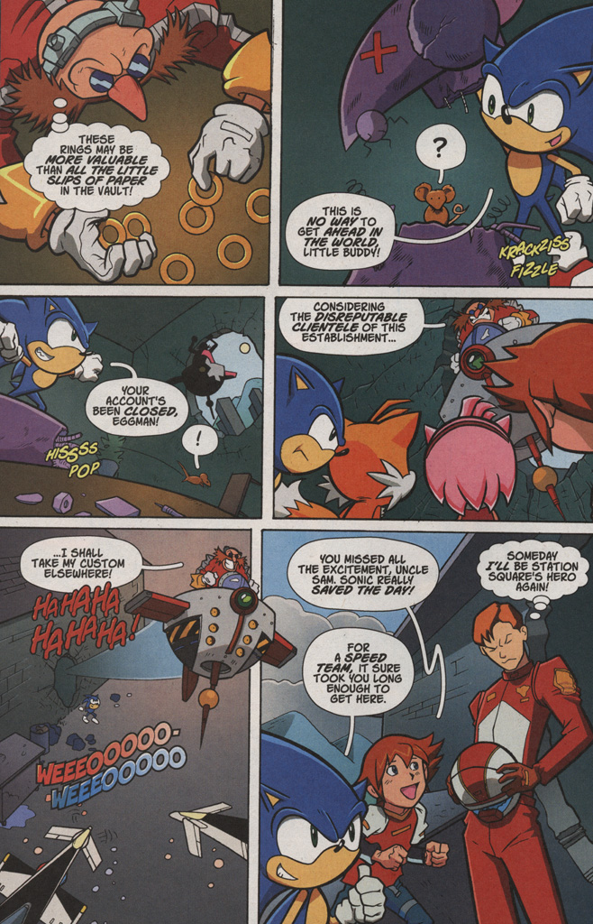 Read online Sonic X comic -  Issue #1 - 32