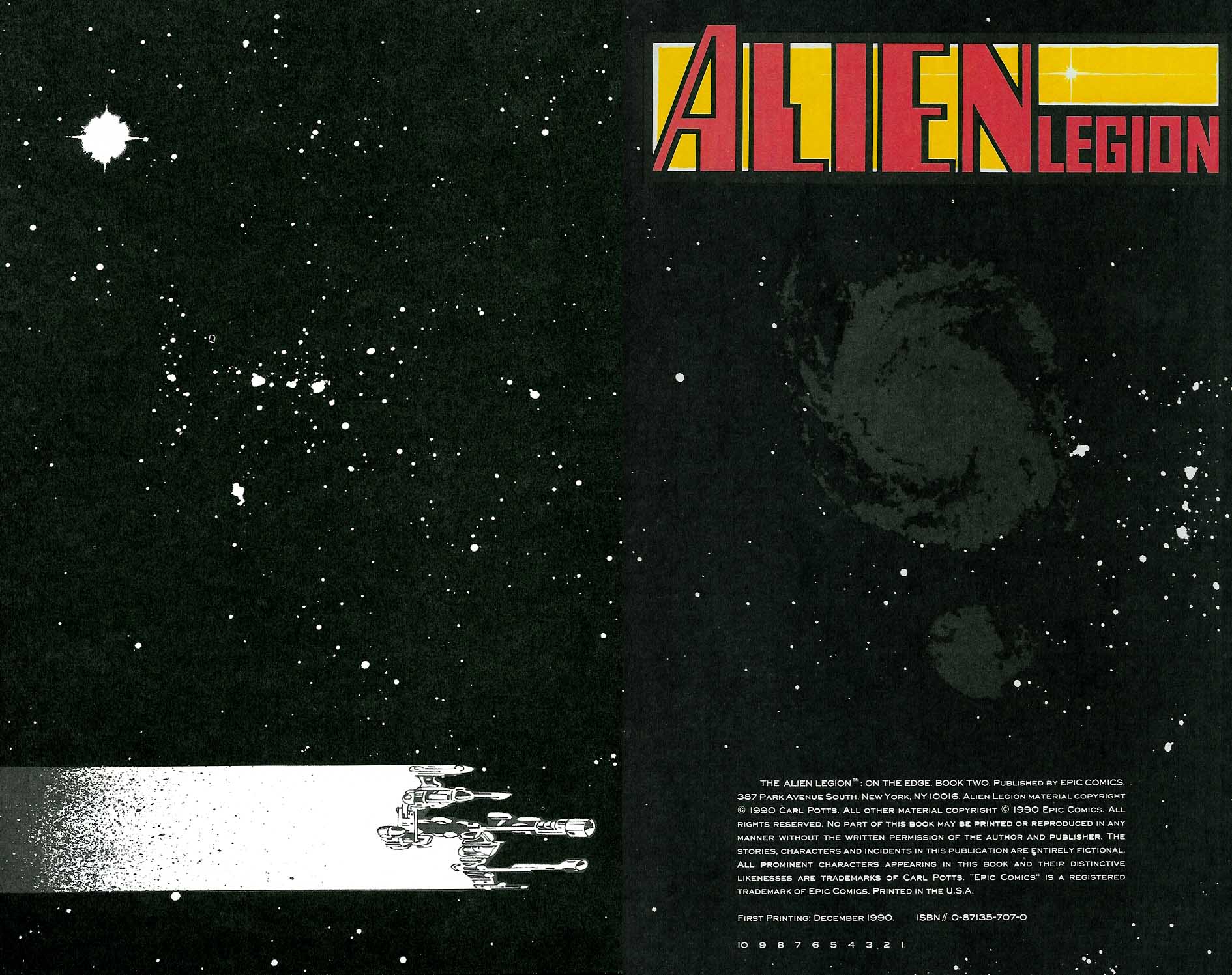 Read online Alien Legion: On the Edge comic -  Issue #2 - 2