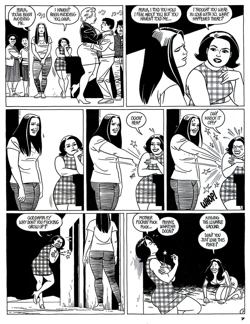 Read online Love and Rockets (1982) comic -  Issue #44 - 9