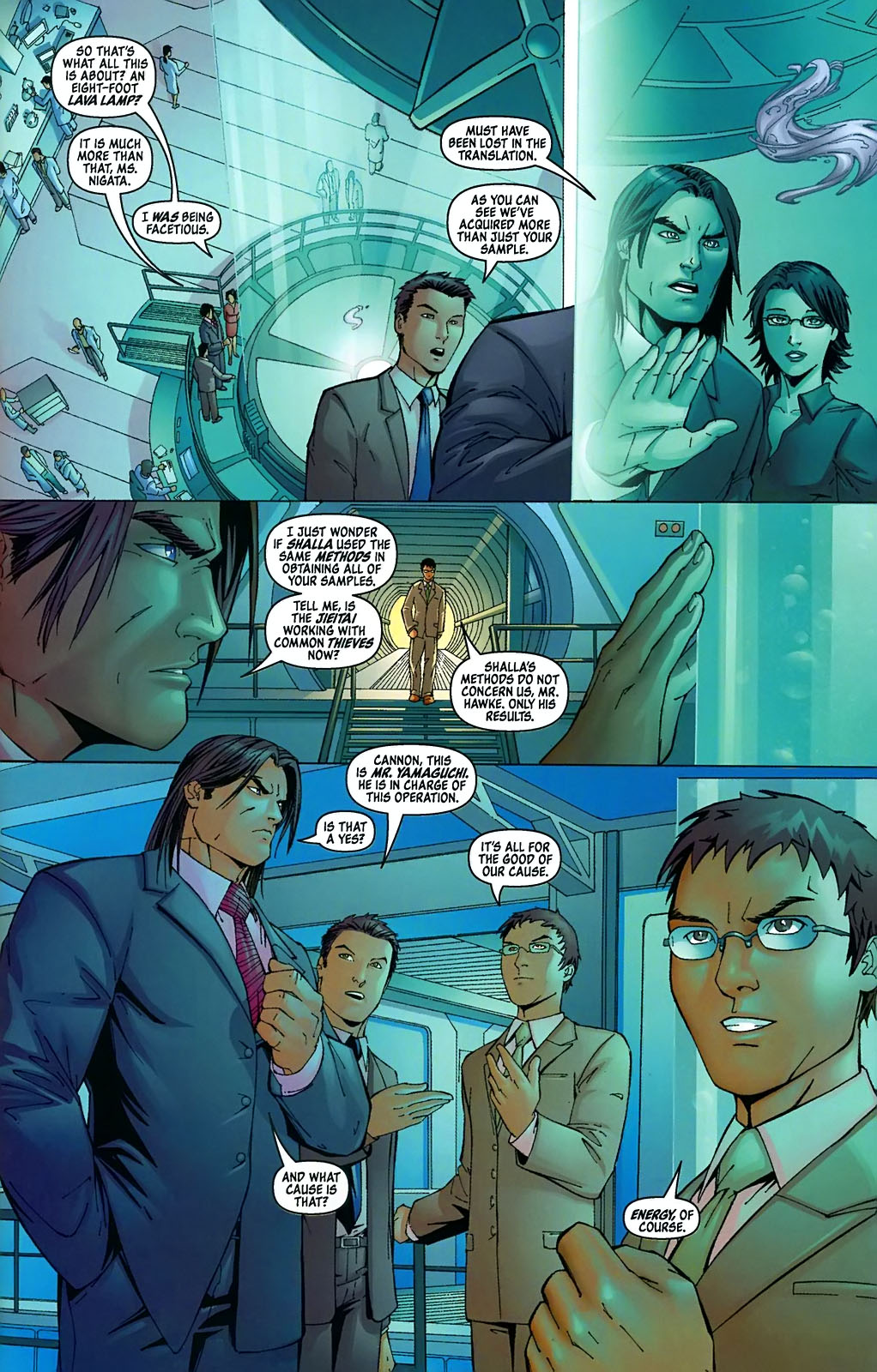 Read online Fathom: Cannon Hawke comic -  Issue #3 - 6