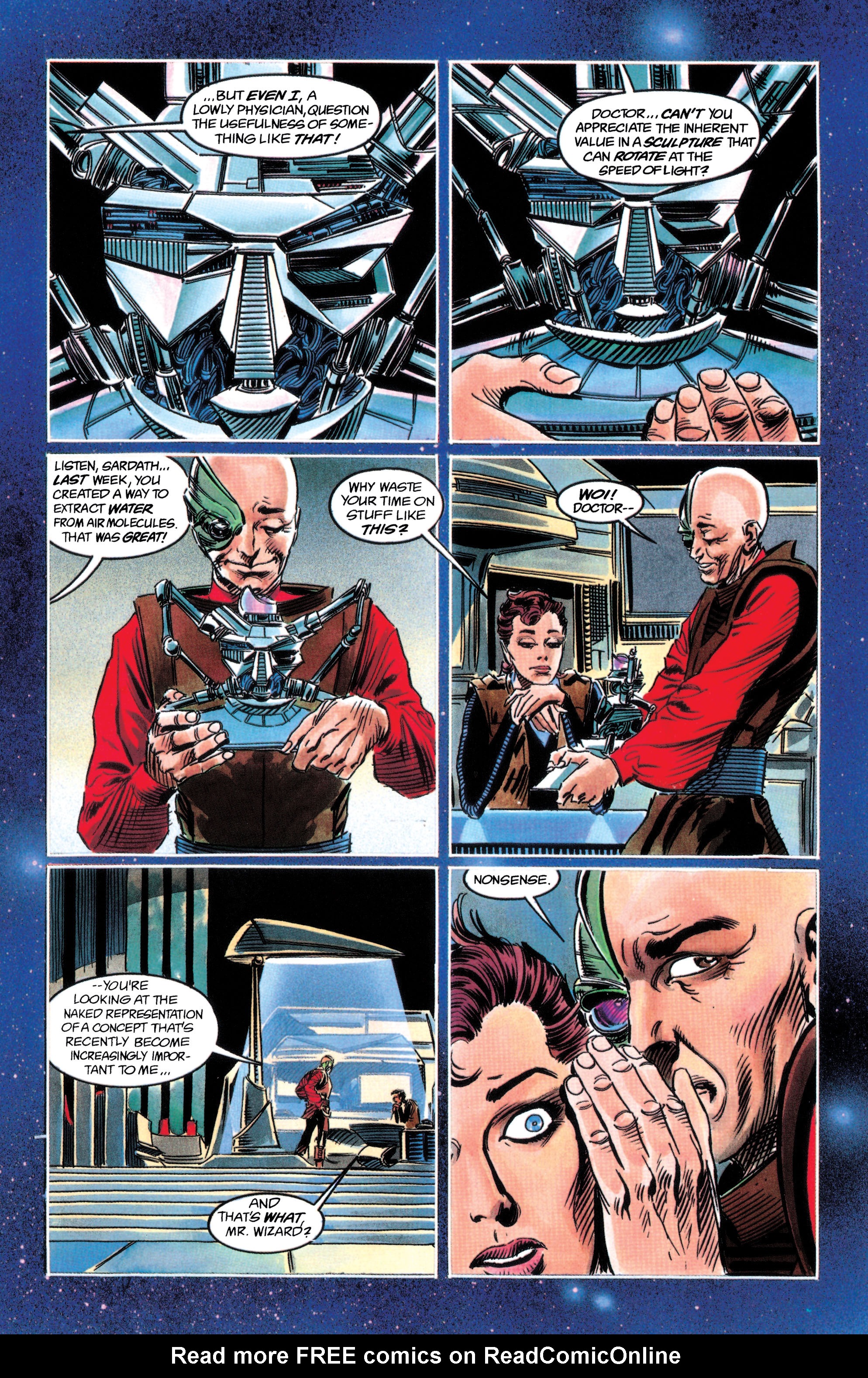 Read online Adam Strange (1990) comic -  Issue #3 - 37