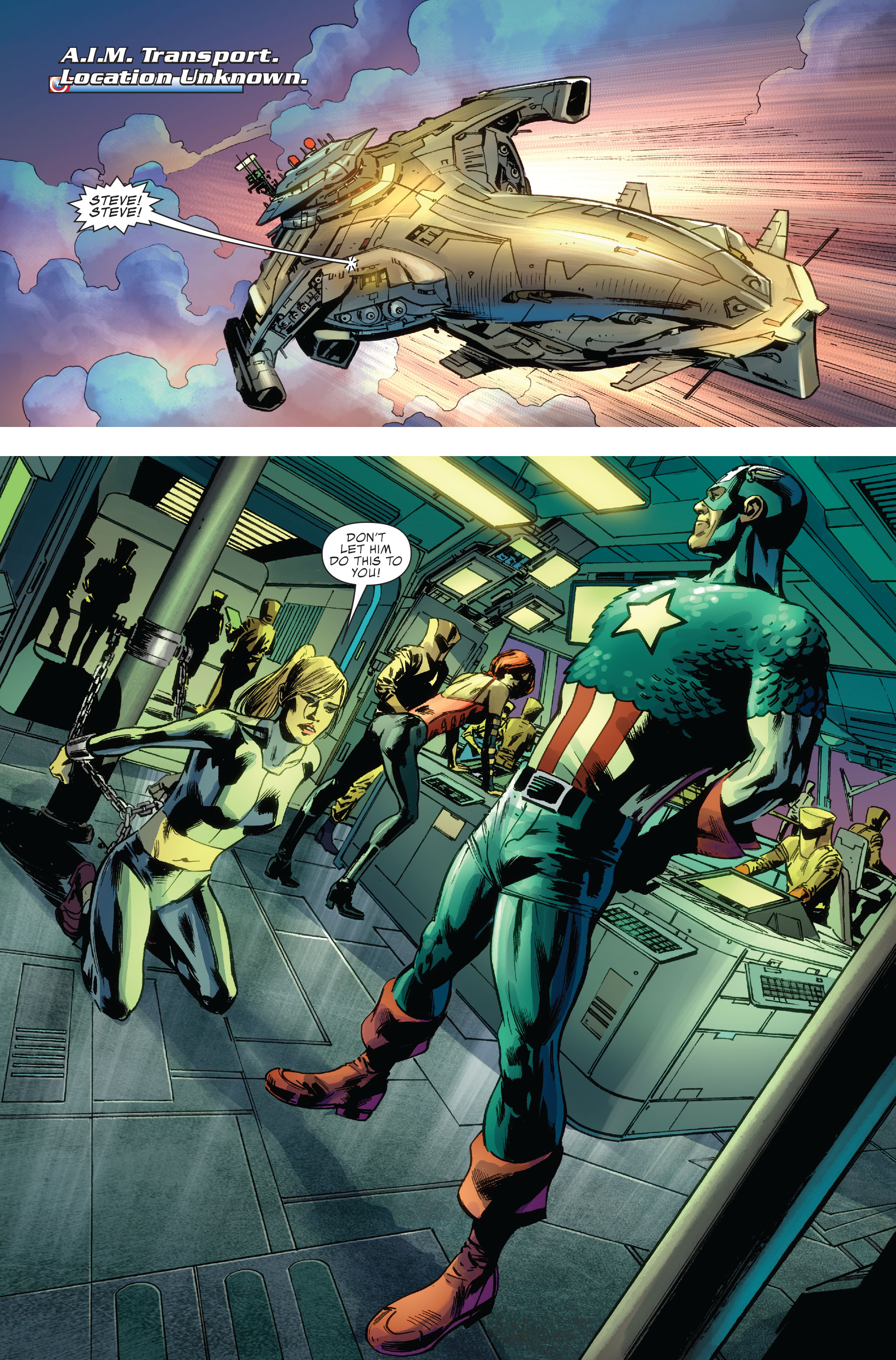 Read online Captain America: Reborn comic -  Issue #5 - 7