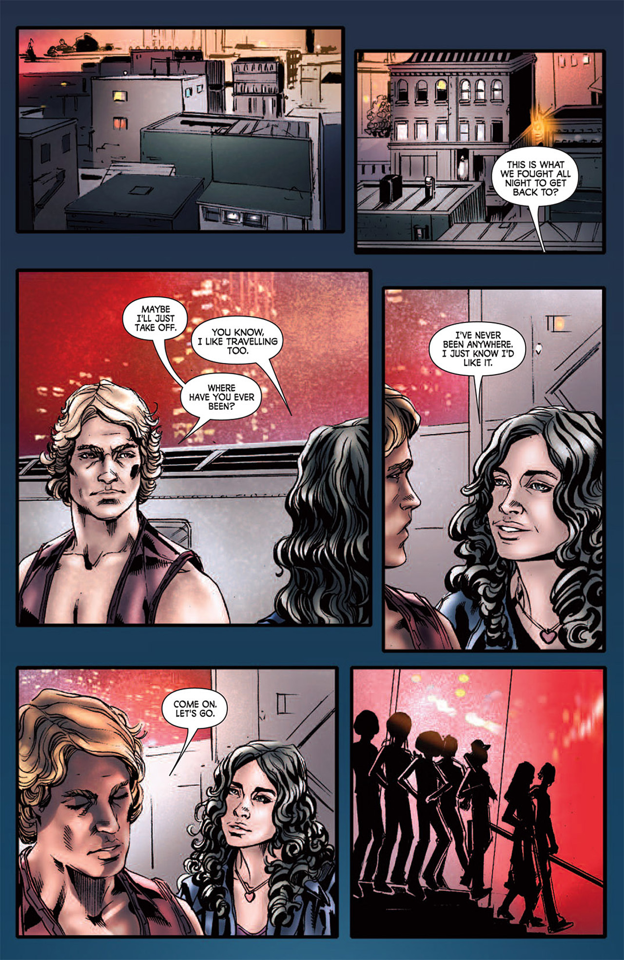 Read online The Warriors: Official Movie Adaptation comic -  Issue # TPB - 117