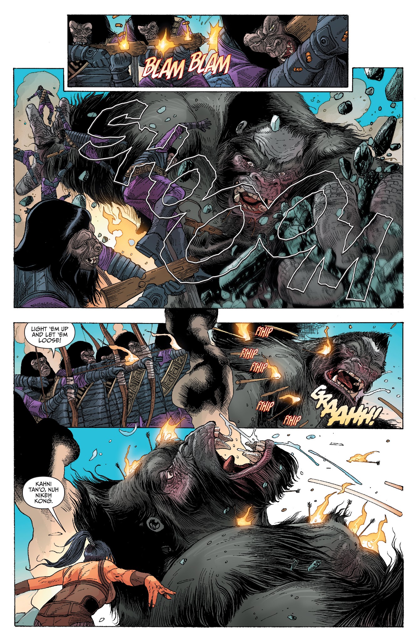 Read online Kong on the Planet of the Apes comic -  Issue #5 - 20