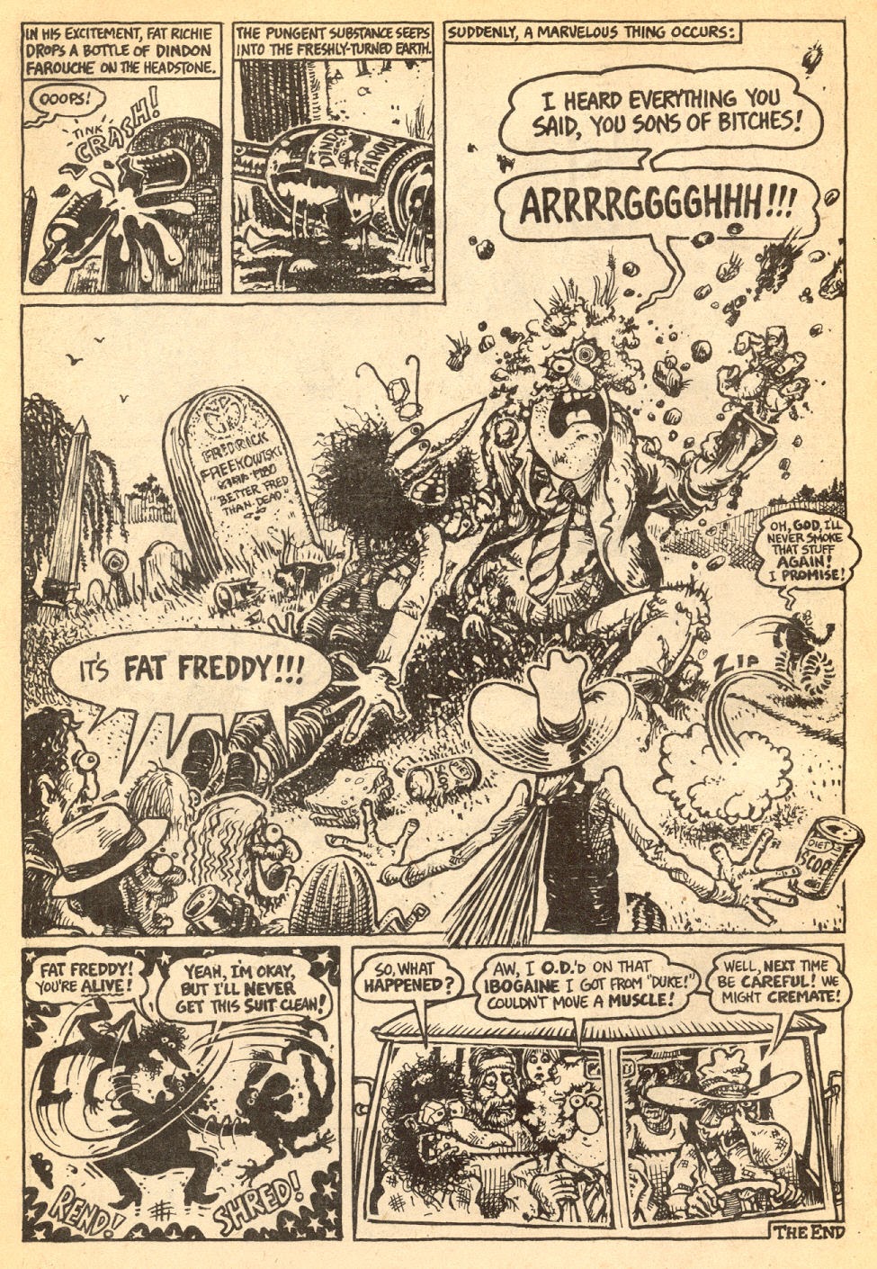 Read online Rip Off Comix comic -  Issue #6 - 8