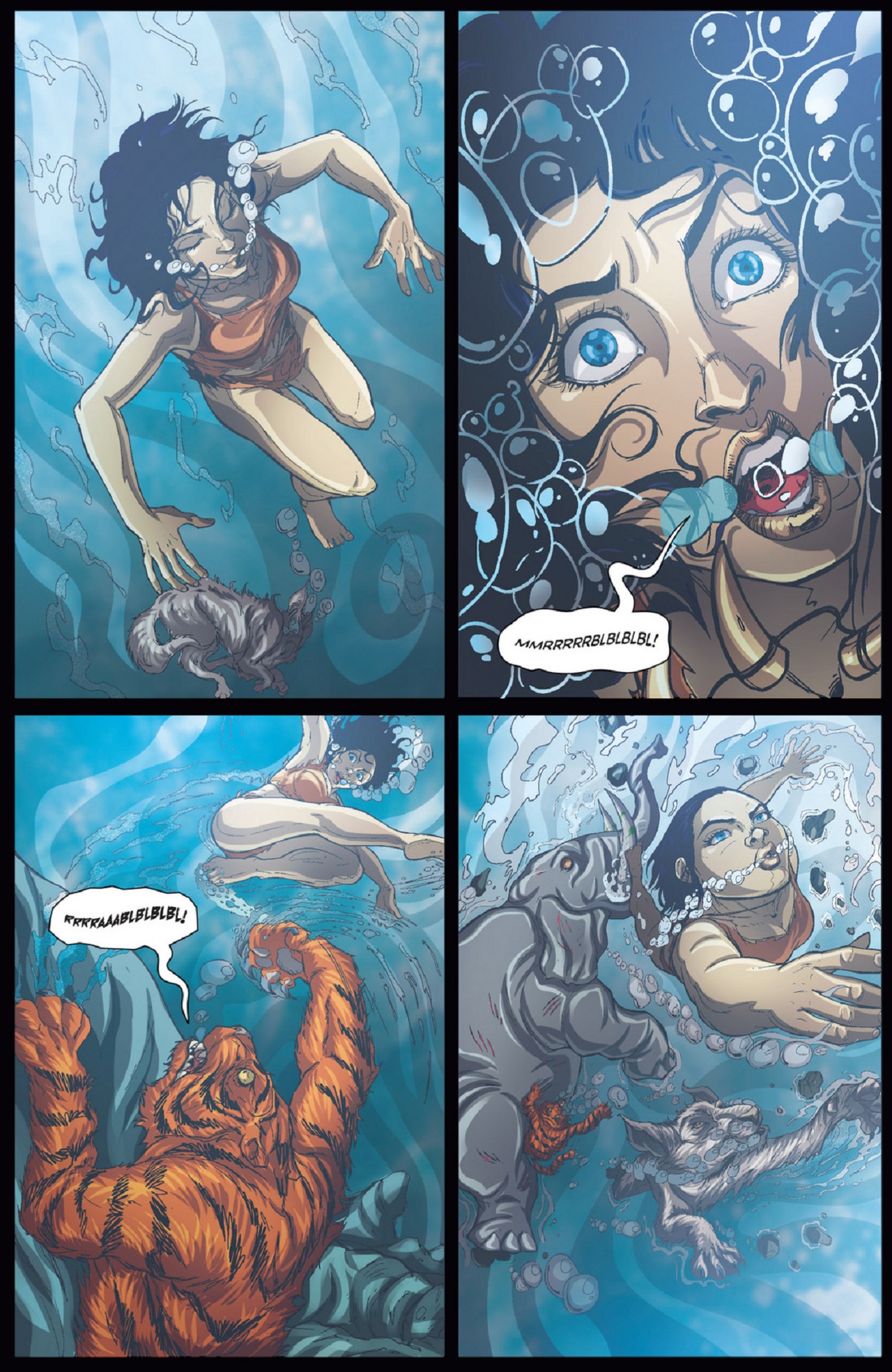 Read online Grimm Fairy Tales presents The Jungle Book: Last of the Species comic -  Issue #2 - 3
