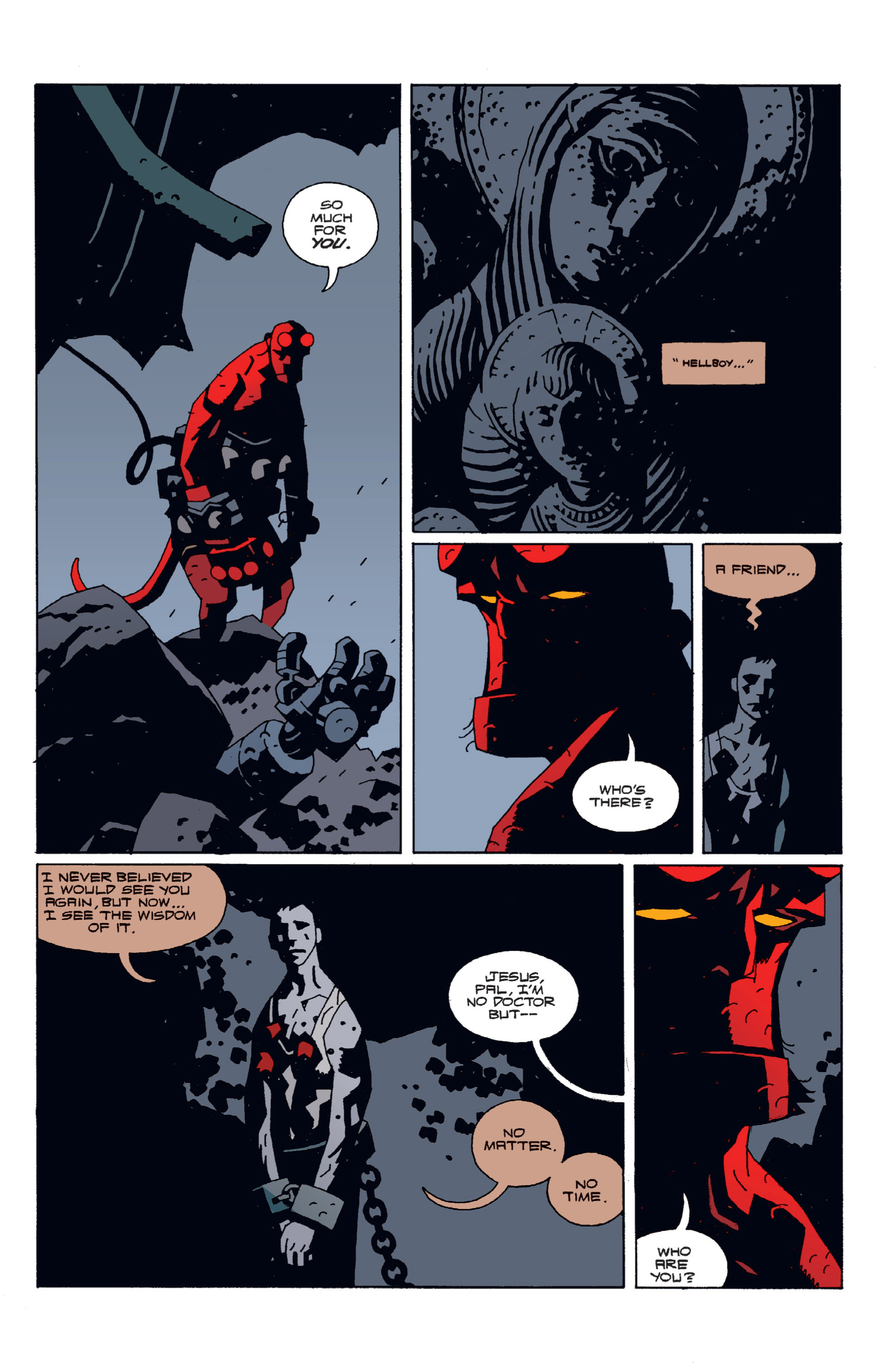 Read online Hellboy comic -  Issue #5 - 64