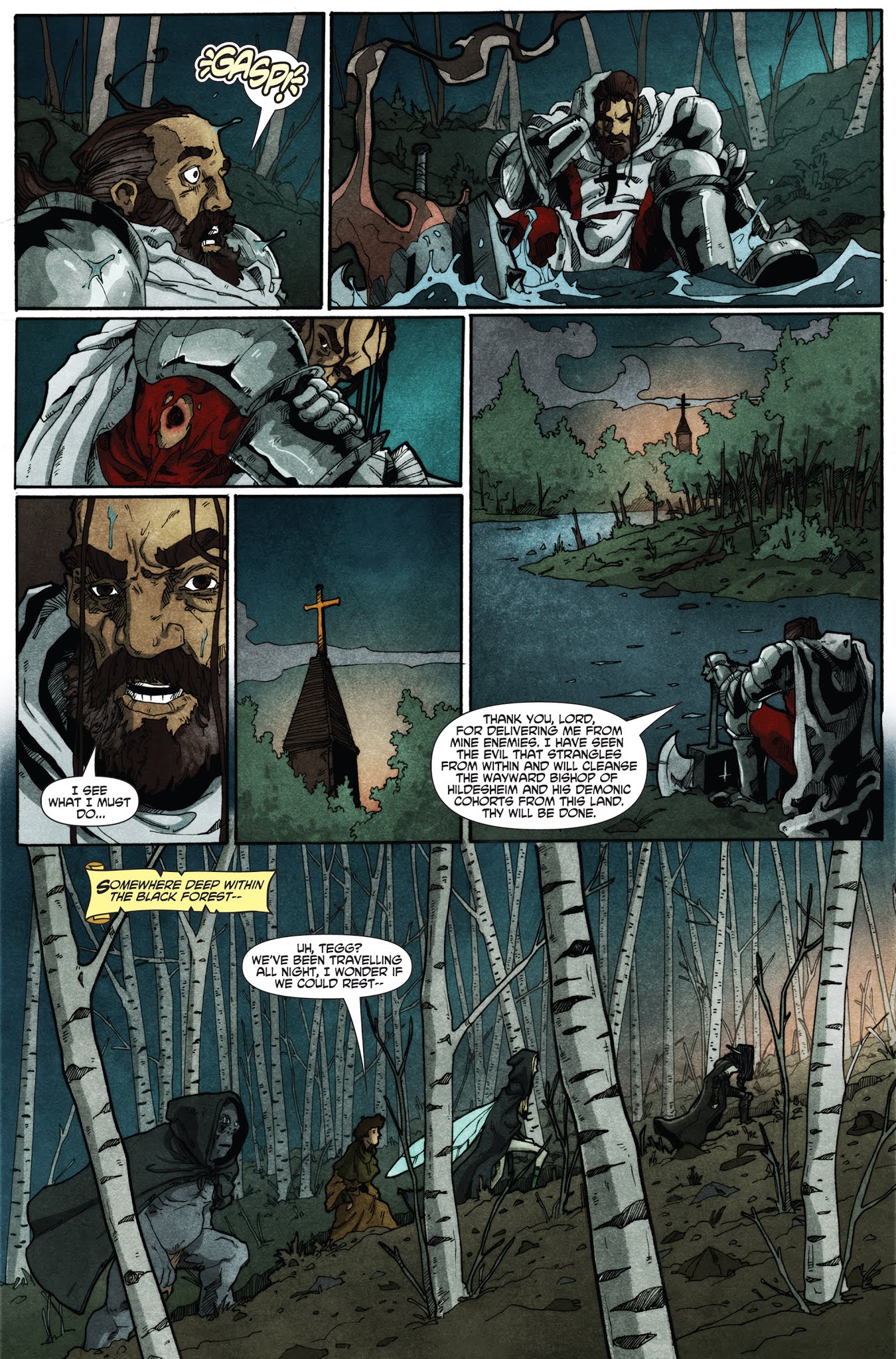 Read online Plague comic -  Issue #4 - 19