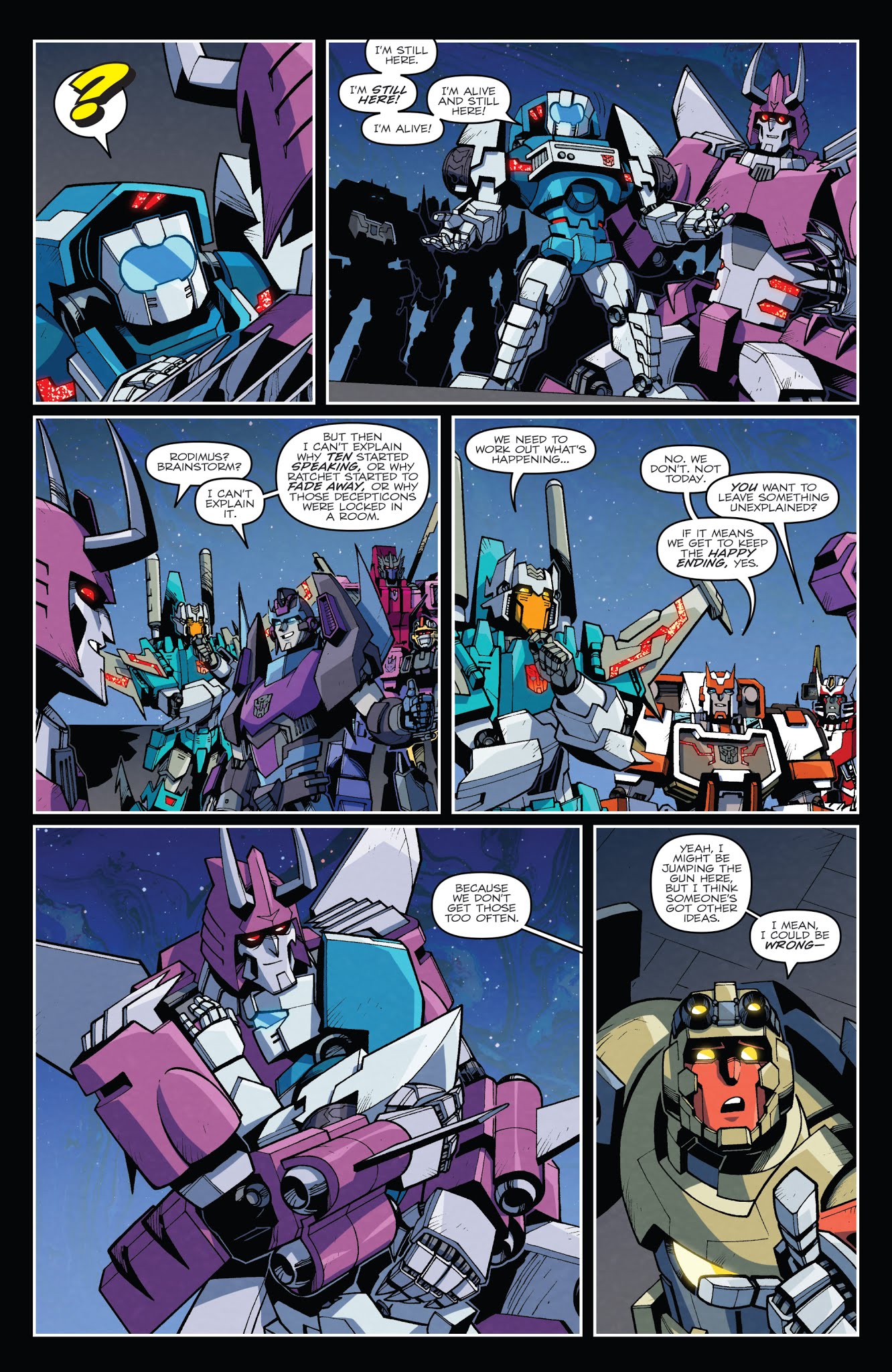 Read online Transformers: Lost Light comic -  Issue #18 - 21