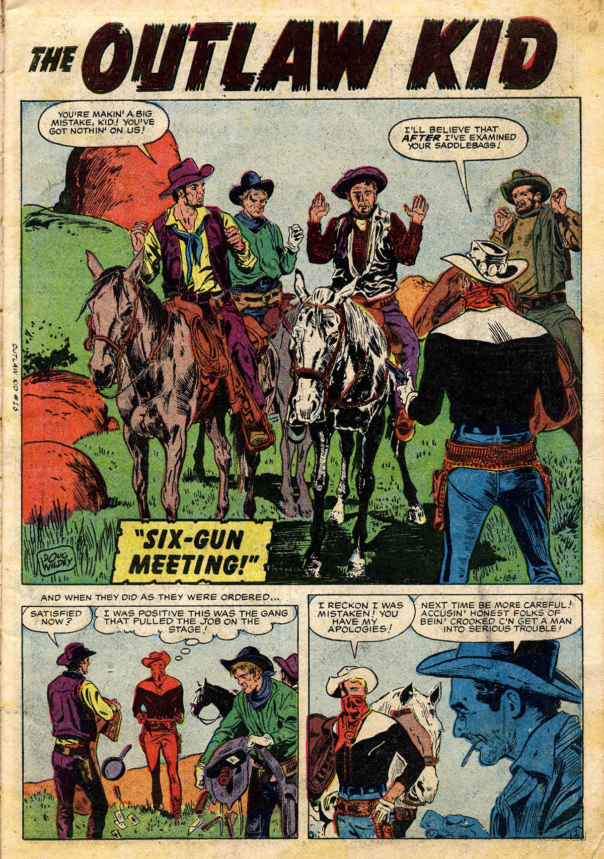 Read online The Outlaw Kid (1954) comic -  Issue #16 - 3