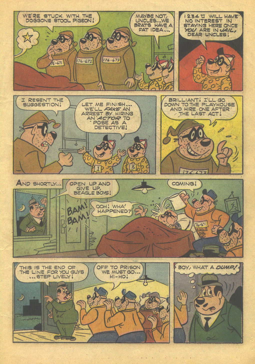 Read online Walt Disney THE BEAGLE BOYS comic -  Issue #7 - 23