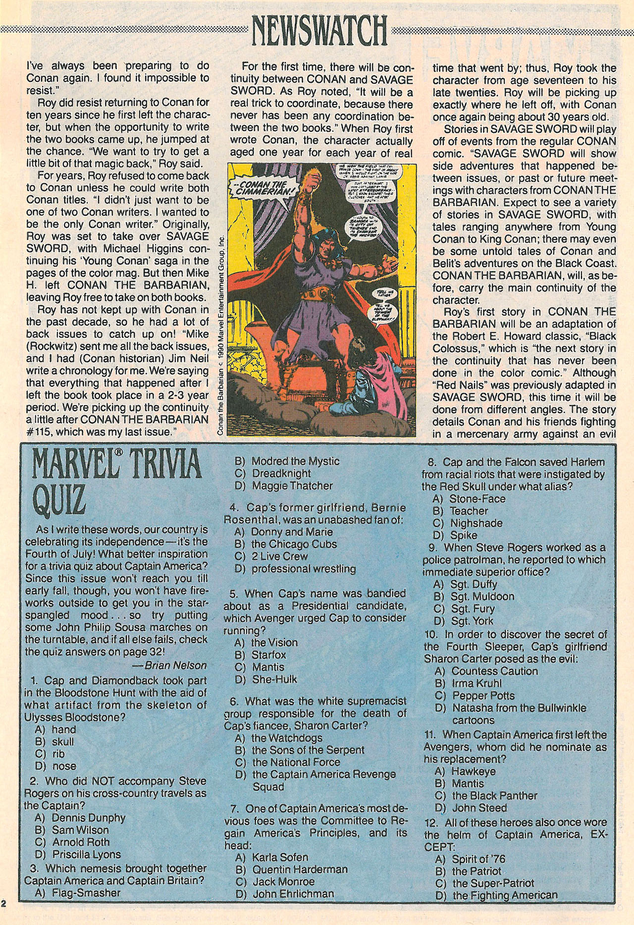 Read online Marvel Age comic -  Issue #95 - 4