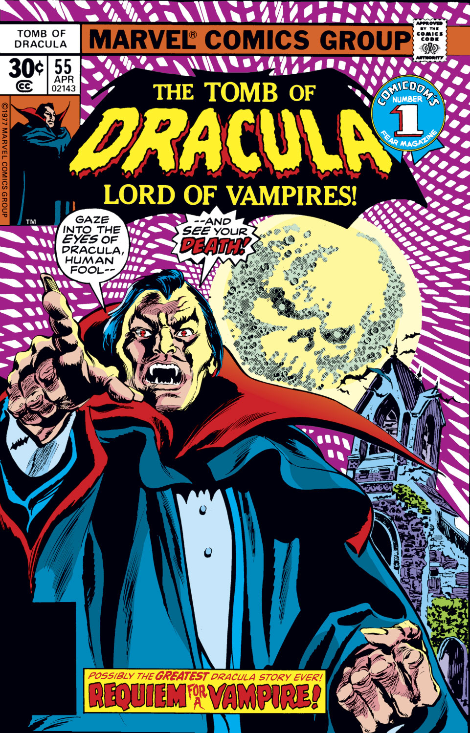 Read online Tomb of Dracula (1972) comic -  Issue #55 - 1