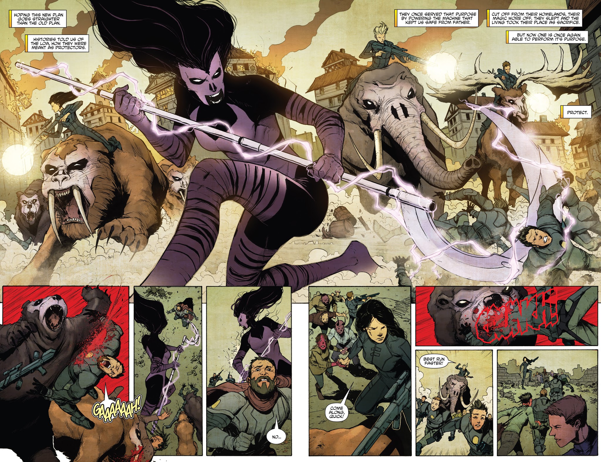 Read online 4001 A.D.: Shadowman comic -  Issue # Full - 20