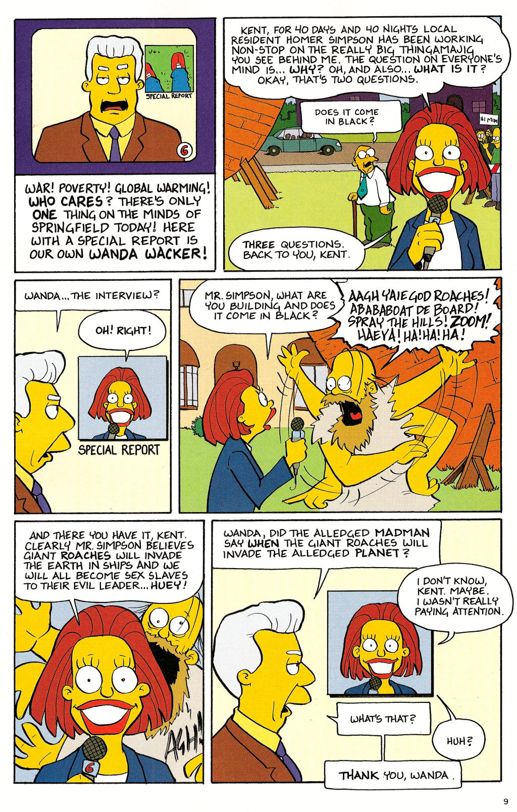 Read online Treehouse of Horror comic -  Issue #12 - 11