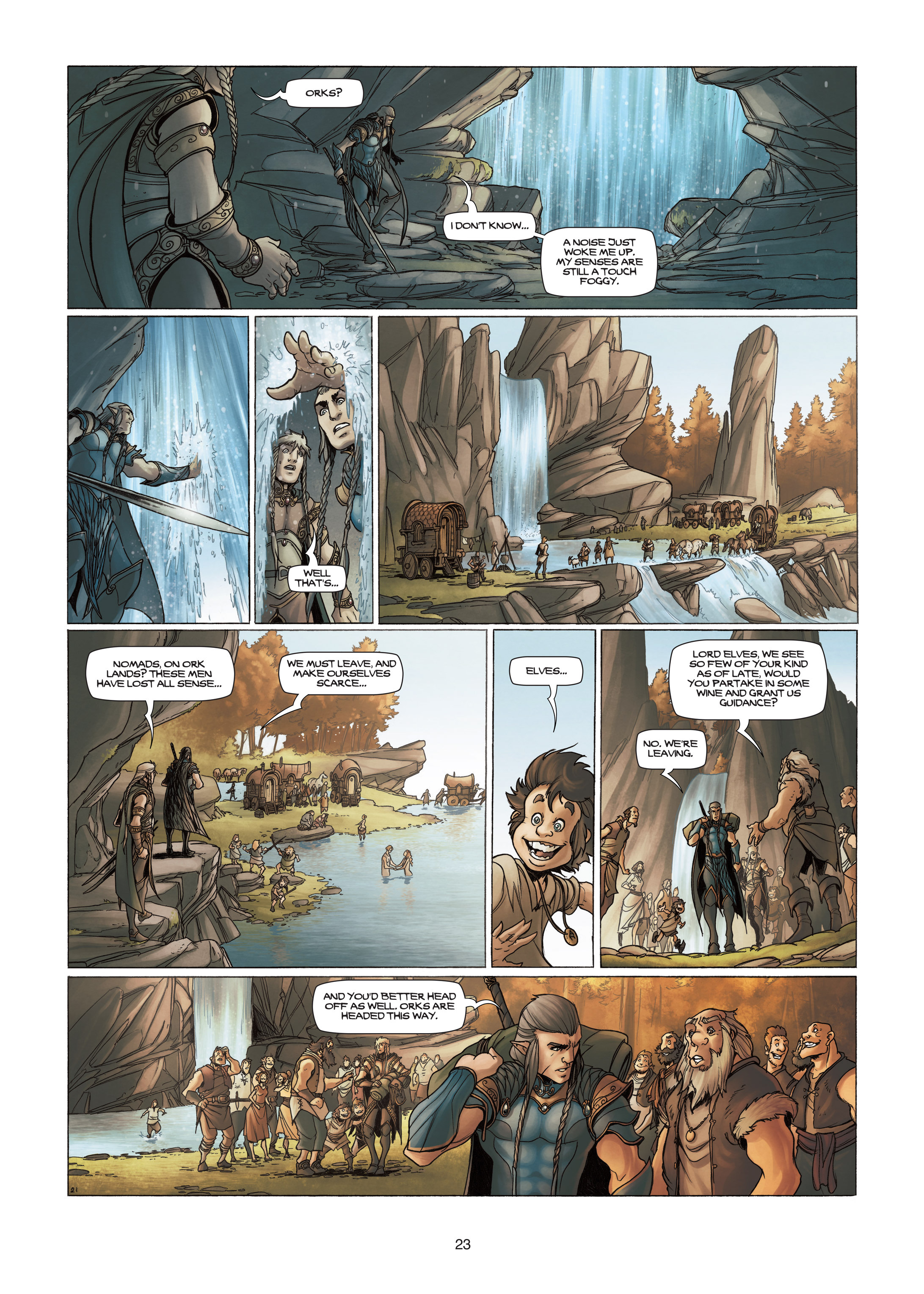 Read online Elves comic -  Issue #3 - 22