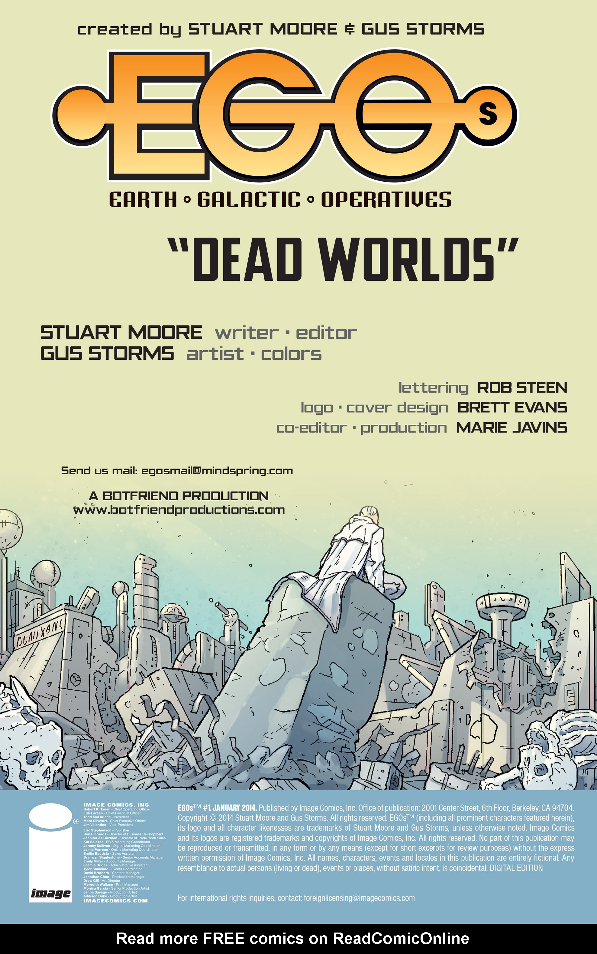 Read online EGOs comic -  Issue #1 - 2