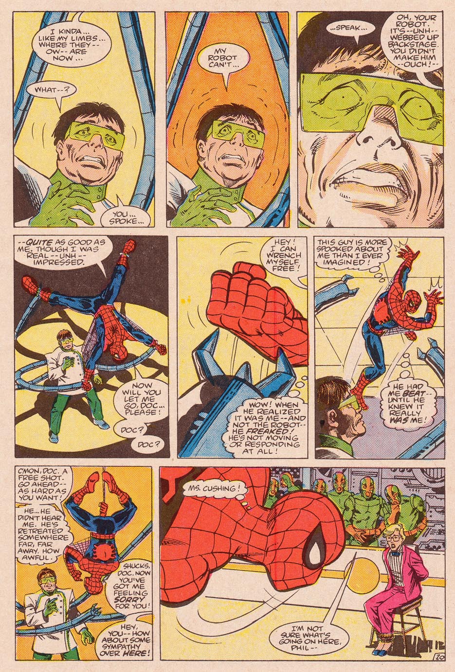 Read online Web of Spider-Man (1985) comic -  Issue #5 - 21