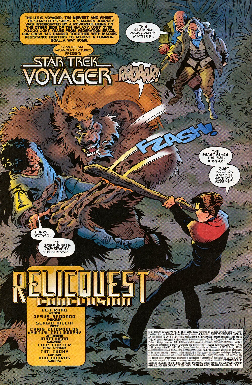 Read online Star Trek: Voyager comic -  Issue #8 - 3