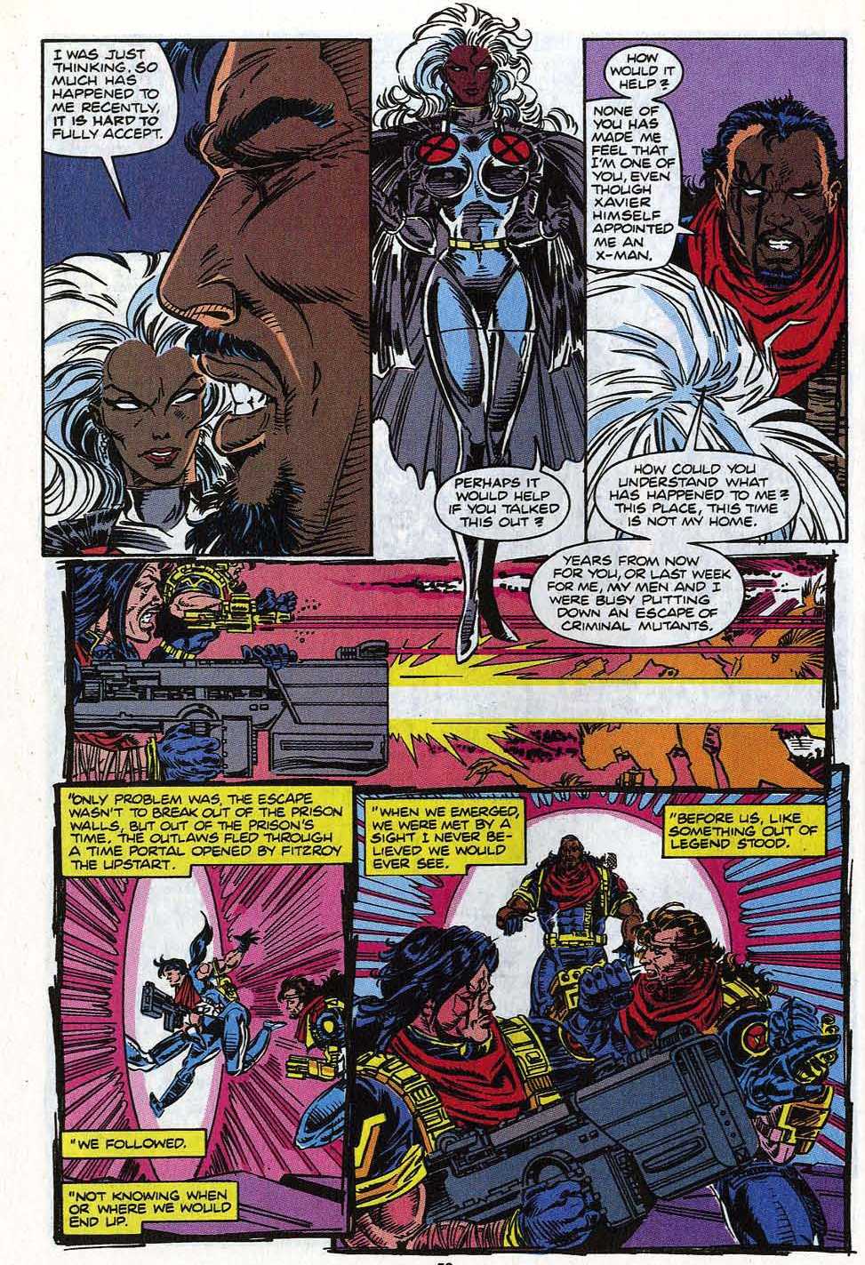 Read online X-Men Annual comic -  Issue #16 - 54