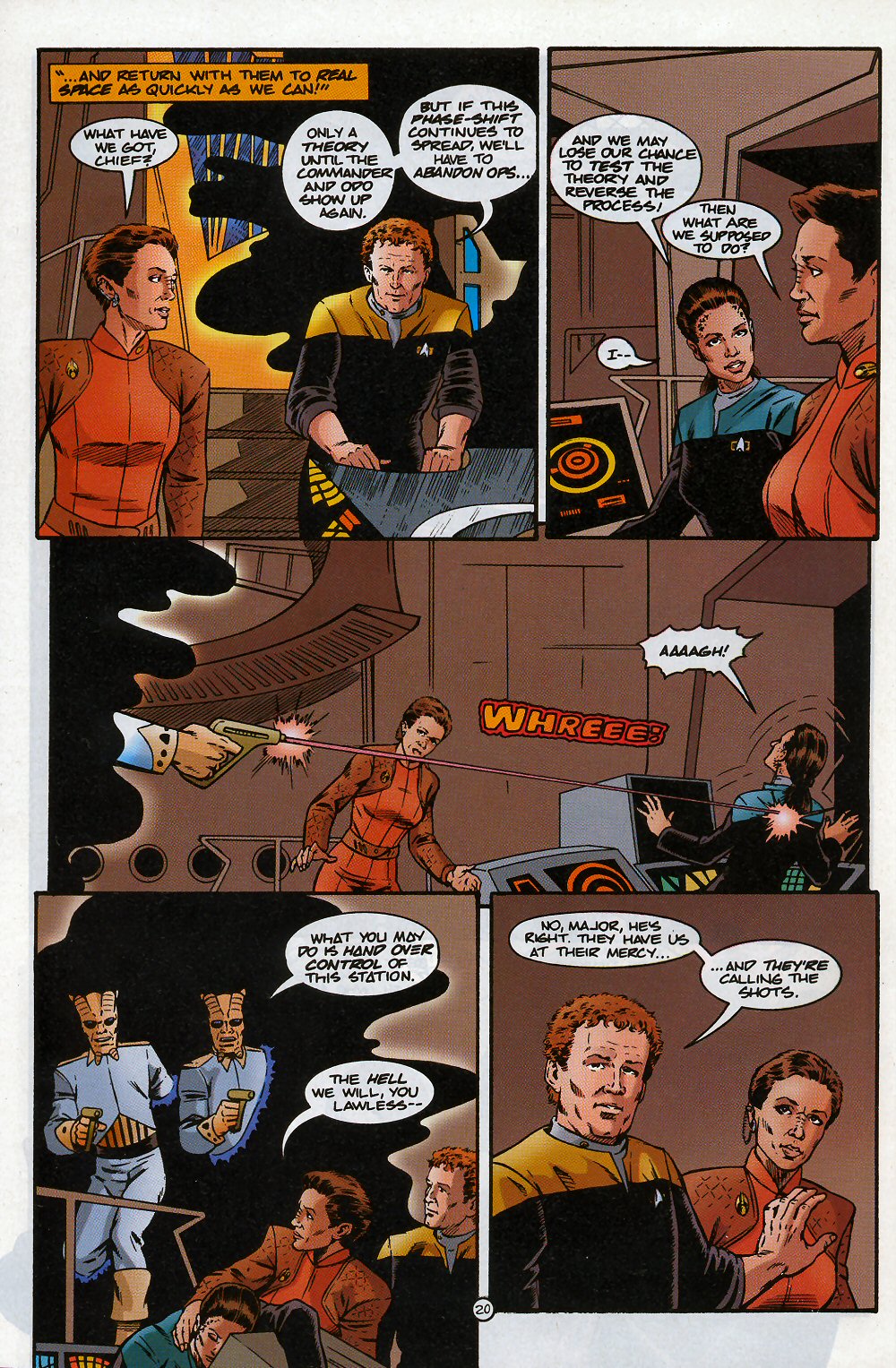 Read online Star Trek: Deep Space Nine (1993) comic -  Issue #21 - 24