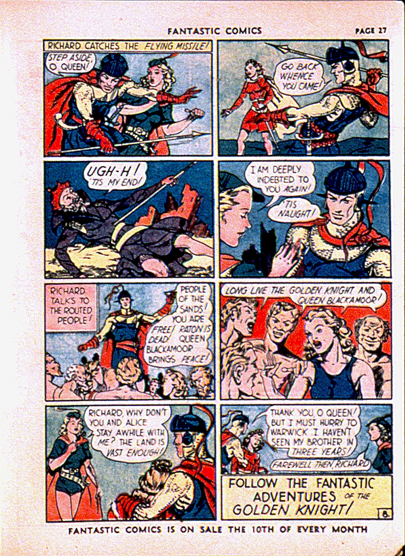 Read online Fantastic Comics comic -  Issue #13 - 30