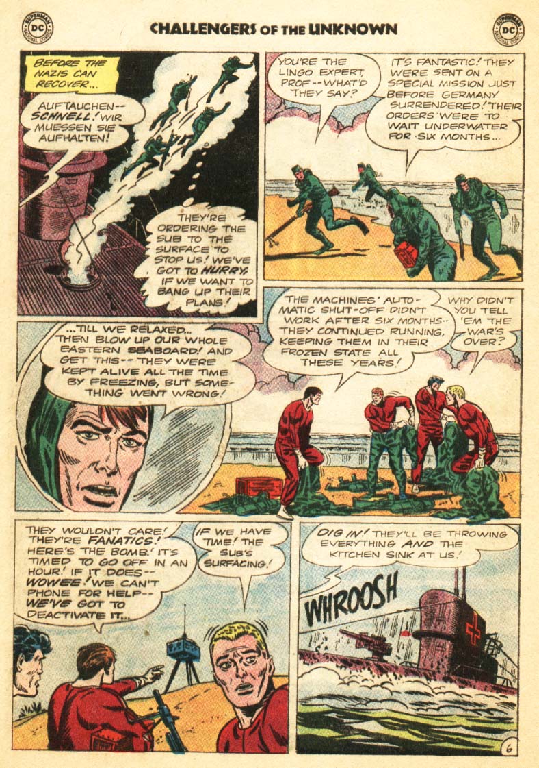 Challengers of the Unknown (1958) Issue #34 #34 - English 7