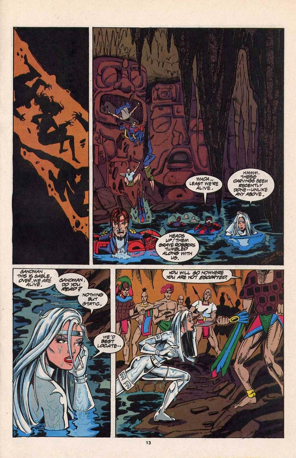 Read online Silver Sable and the Wild Pack comic -  Issue #29 - 10