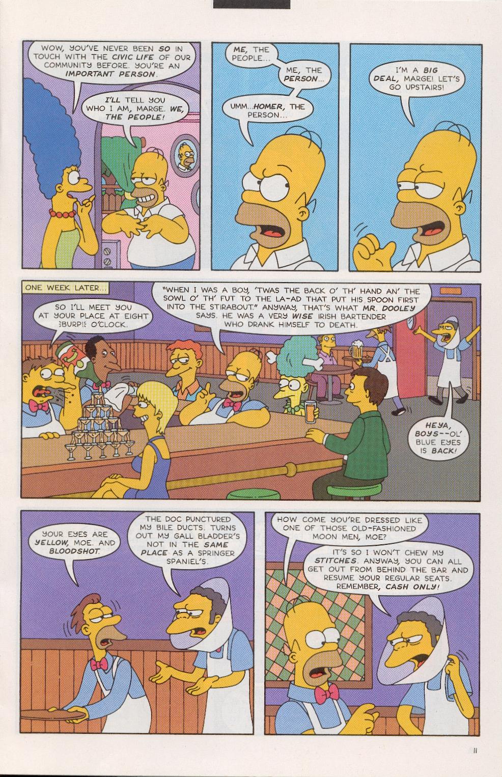 Read online Simpsons Comics comic -  Issue #53 - 13