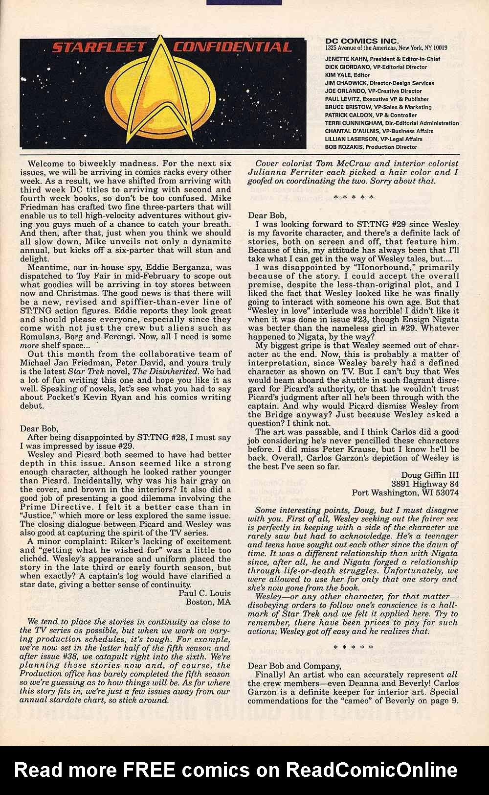 Read online Star Trek: The Next Generation (1989) comic -  Issue #33 - 19