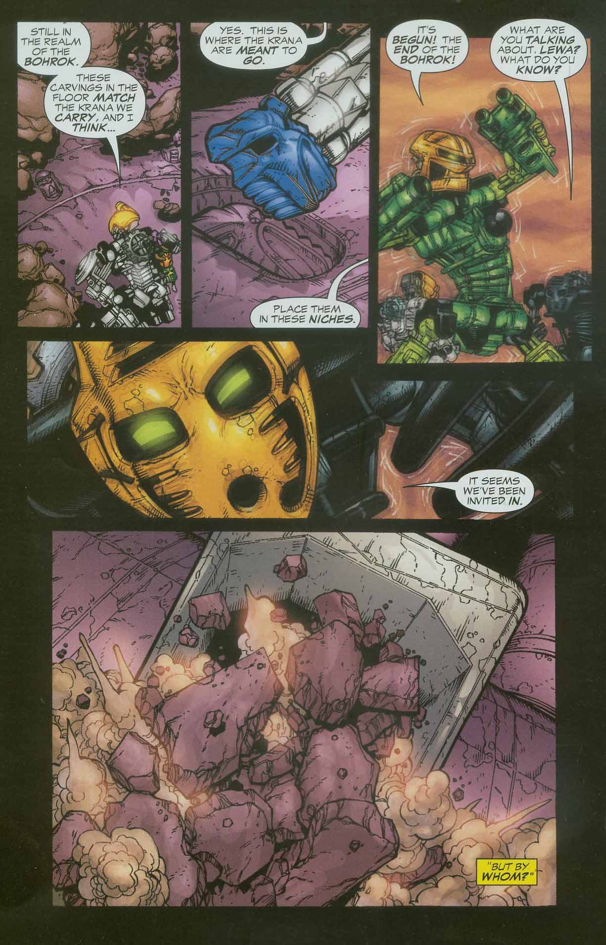 Read online Bionicle comic -  Issue #7 - 8