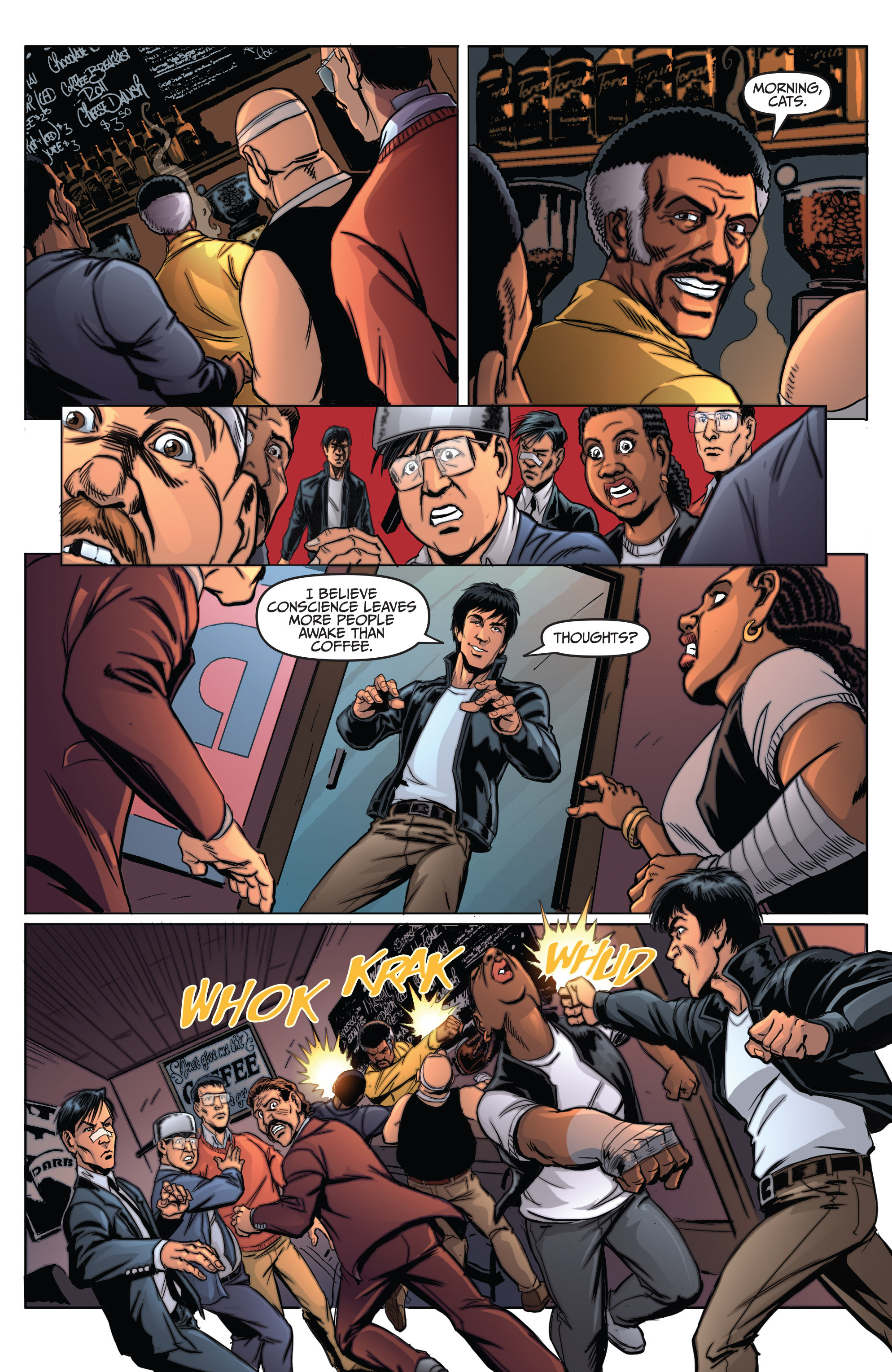 Read online Bruce Lee: The Dragon Rises comic -  Issue #4 - 18