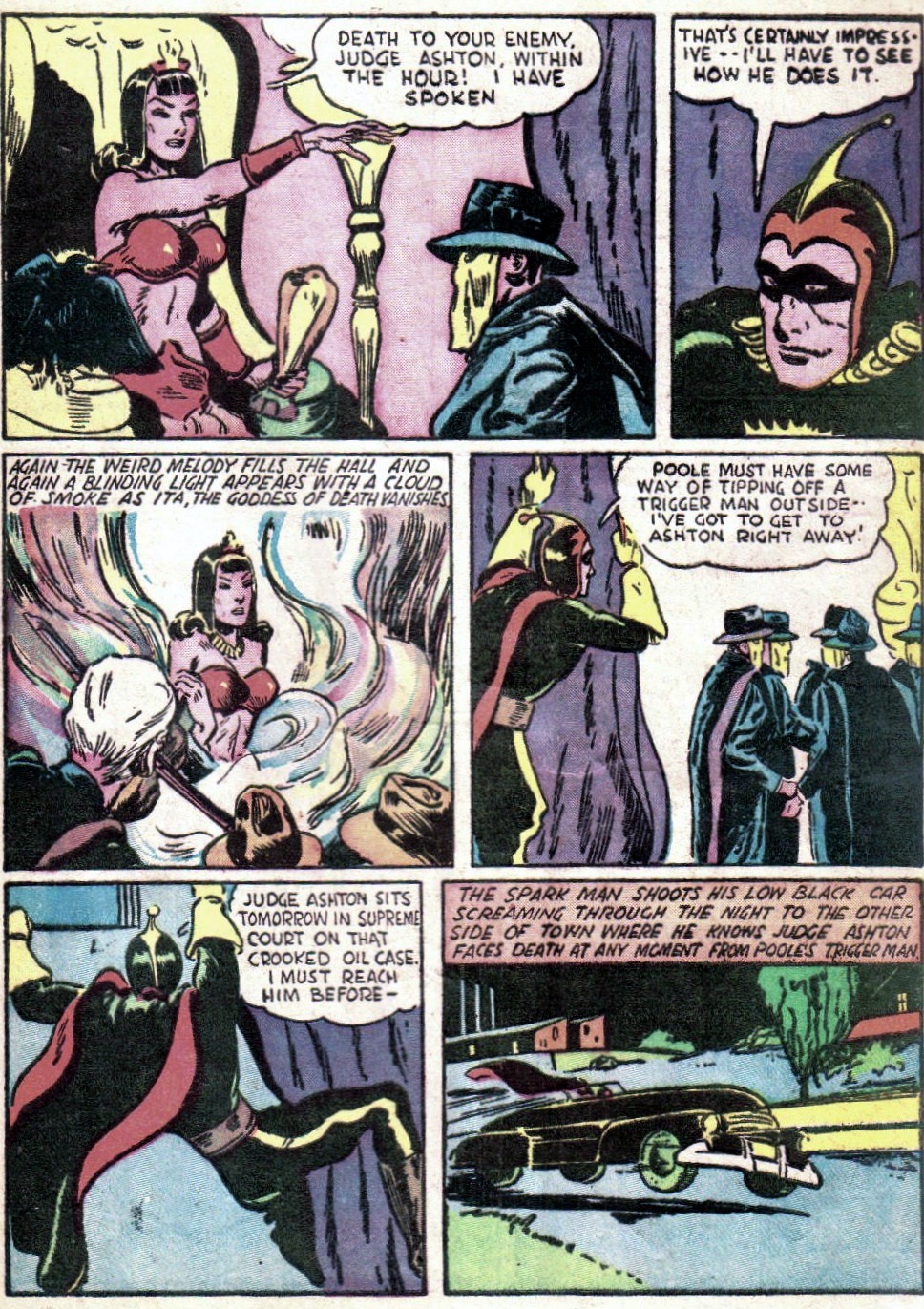Read online Sparkler Comics comic -  Issue #3 - 6
