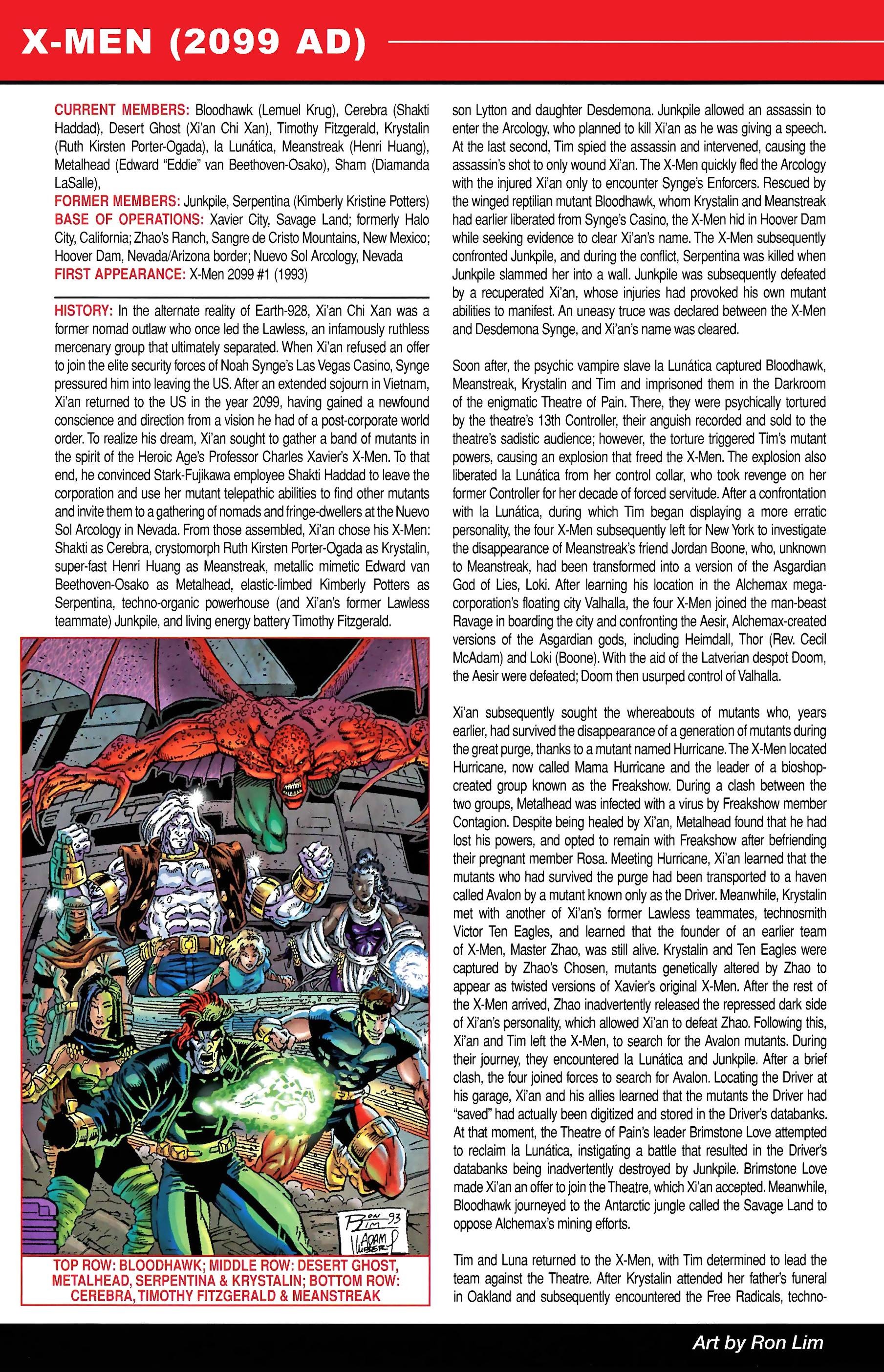 Read online Official Handbook of the Marvel Universe A to Z comic -  Issue # TPB 13 (Part 2) - 96