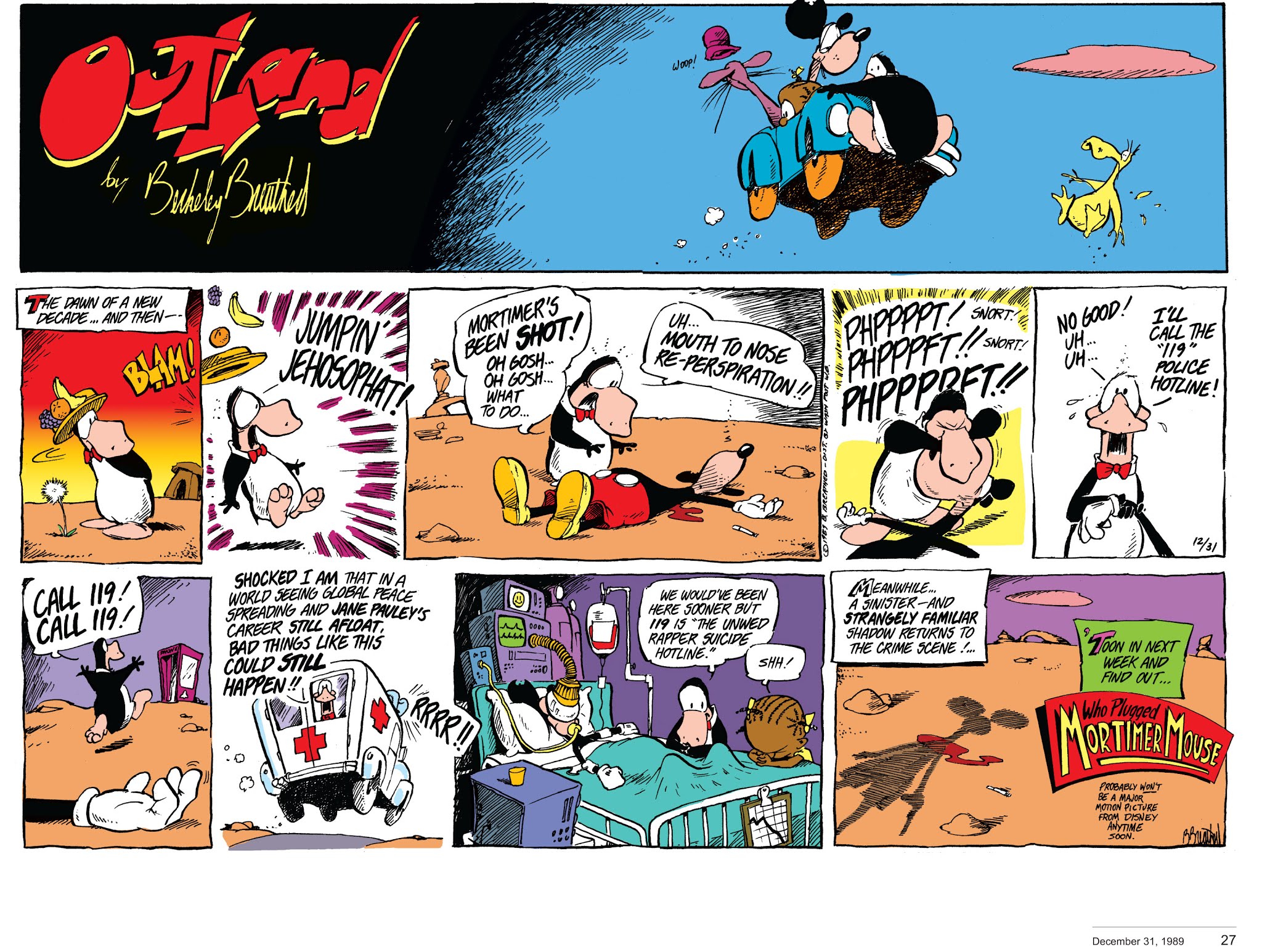 Read online Berkeley Breathed’s Outland comic -  Issue # TPB (Part 1) - 28