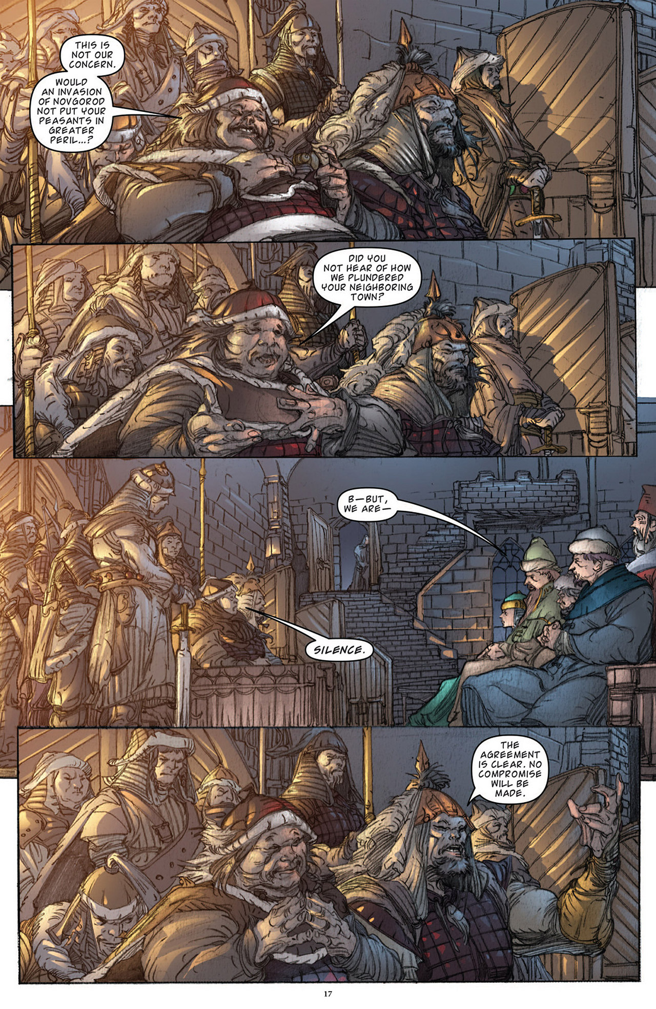 Read online Nevsky: A Hero of the People comic -  Issue # TPB - 17