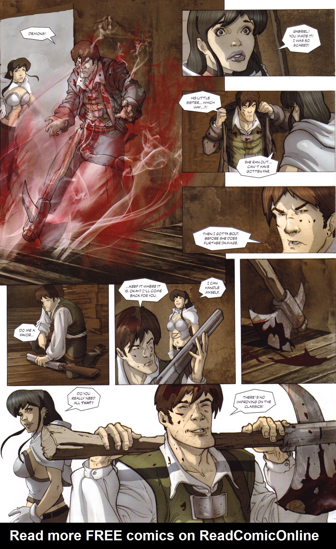 Read online Gore comic -  Issue #4 - 14