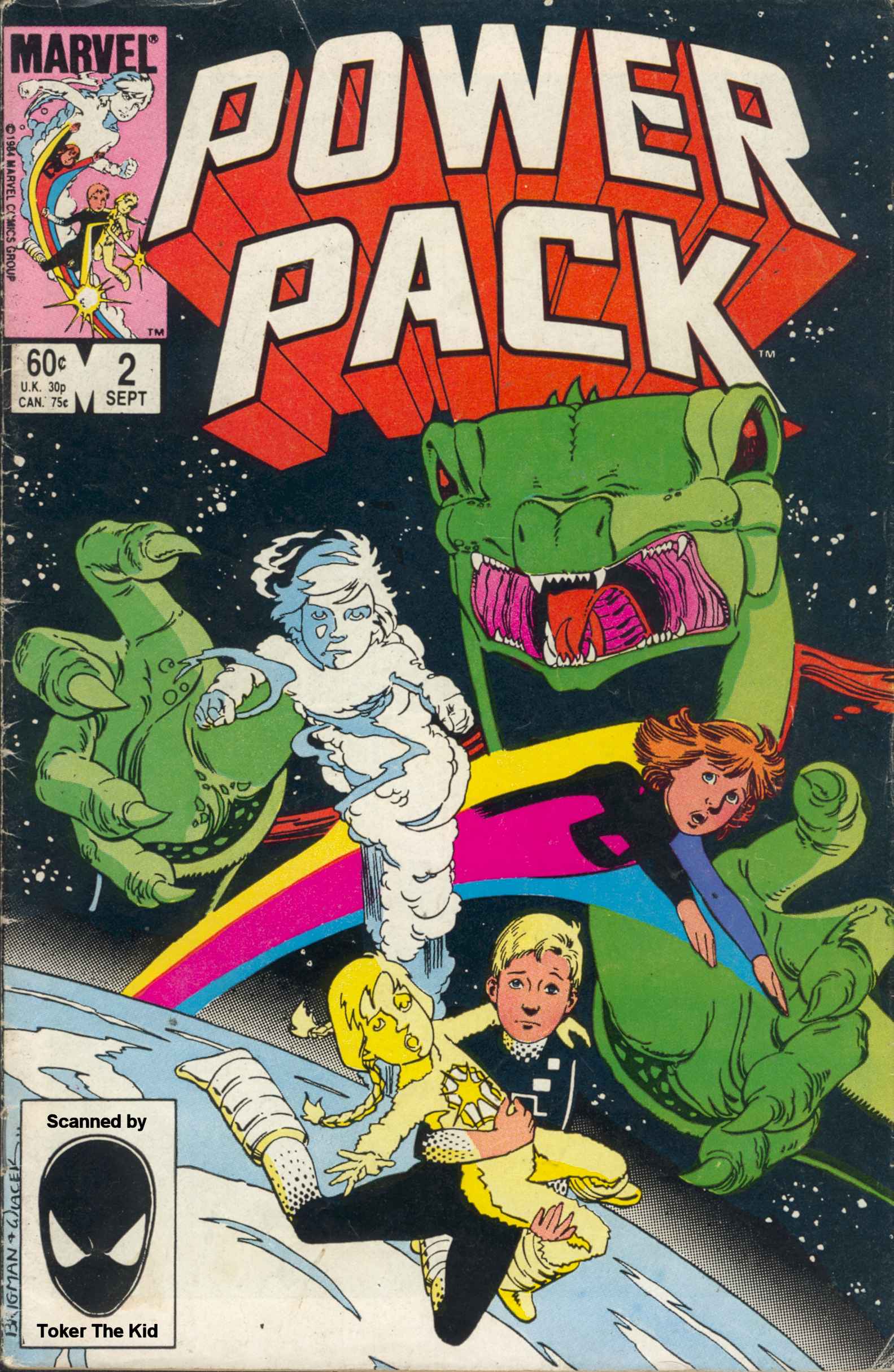 Read online Power Pack (1984) comic -  Issue #2 - 1