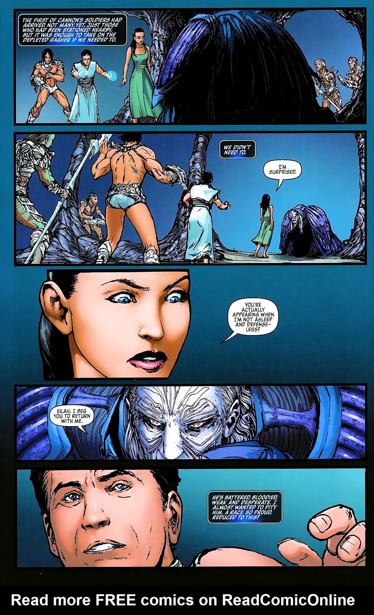 Read online Fathom: Blue Descent comic -  Issue #4 - 11
